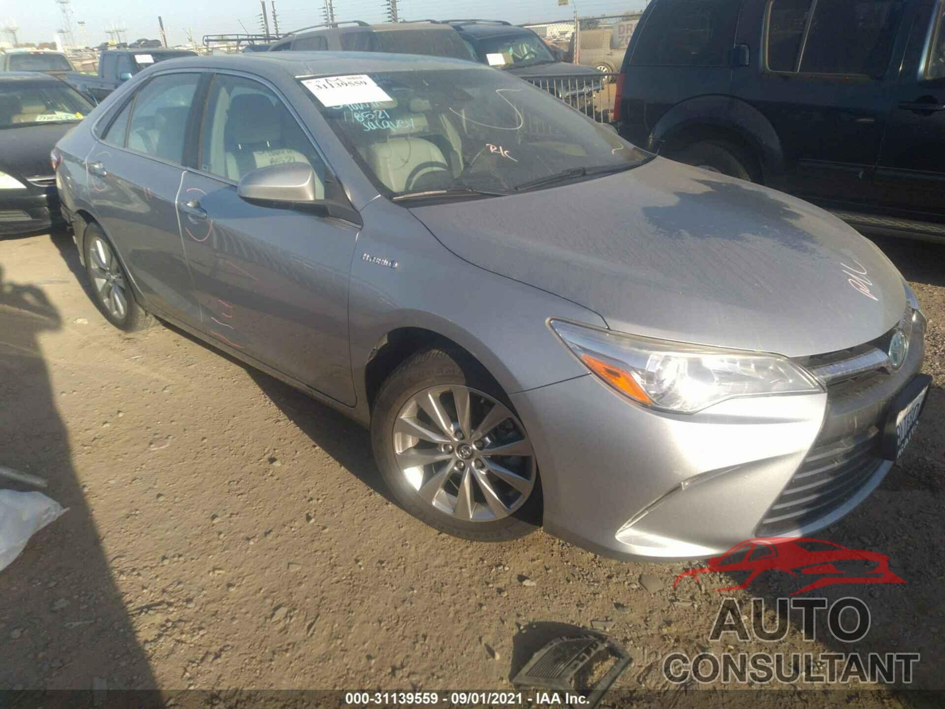 TOYOTA CAMRY 2017 - 4T1BD1FK3HU216601