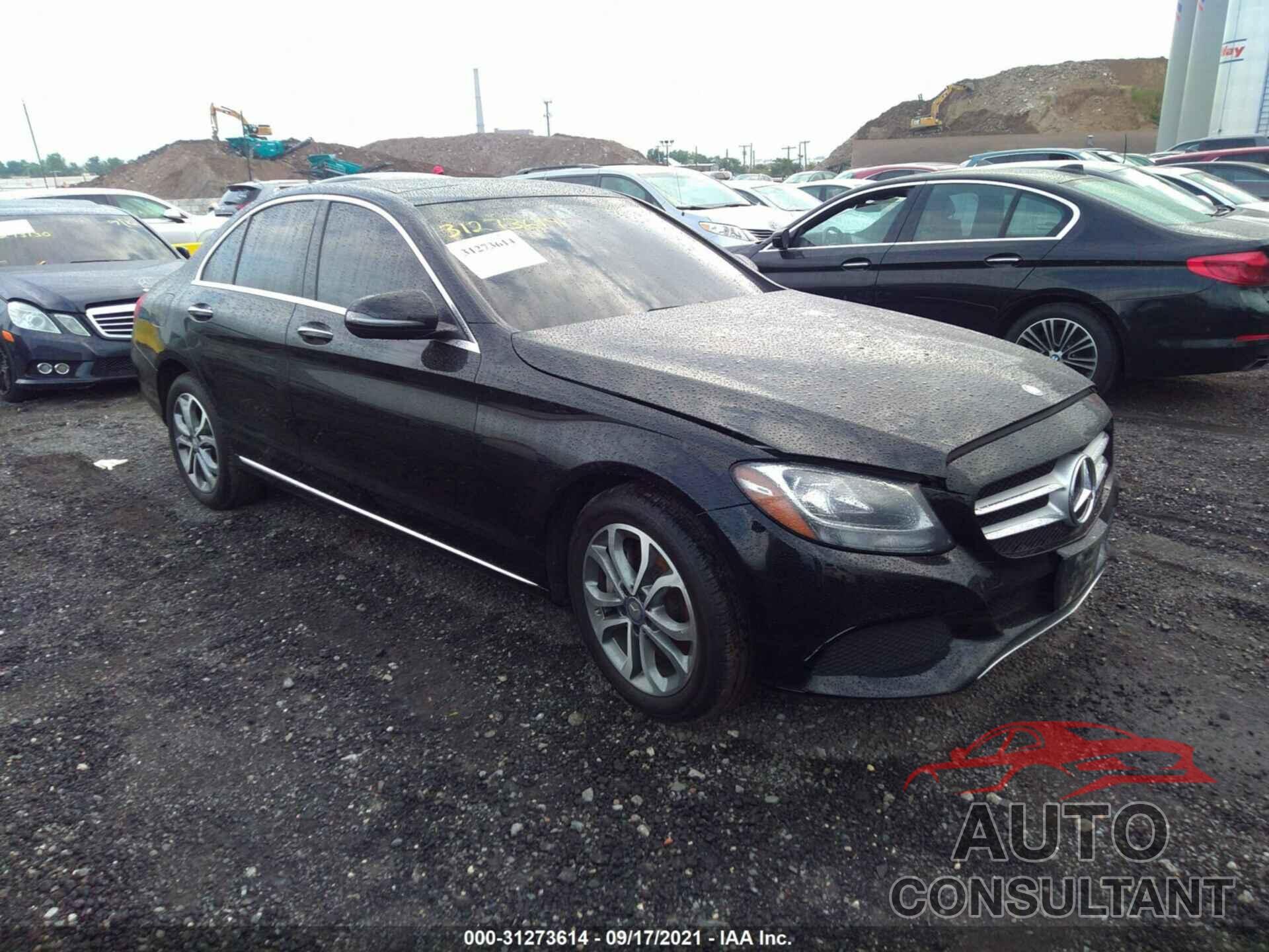 MERCEDES-BENZ C-CLASS 2017 - 55SWF4KB5HU192915