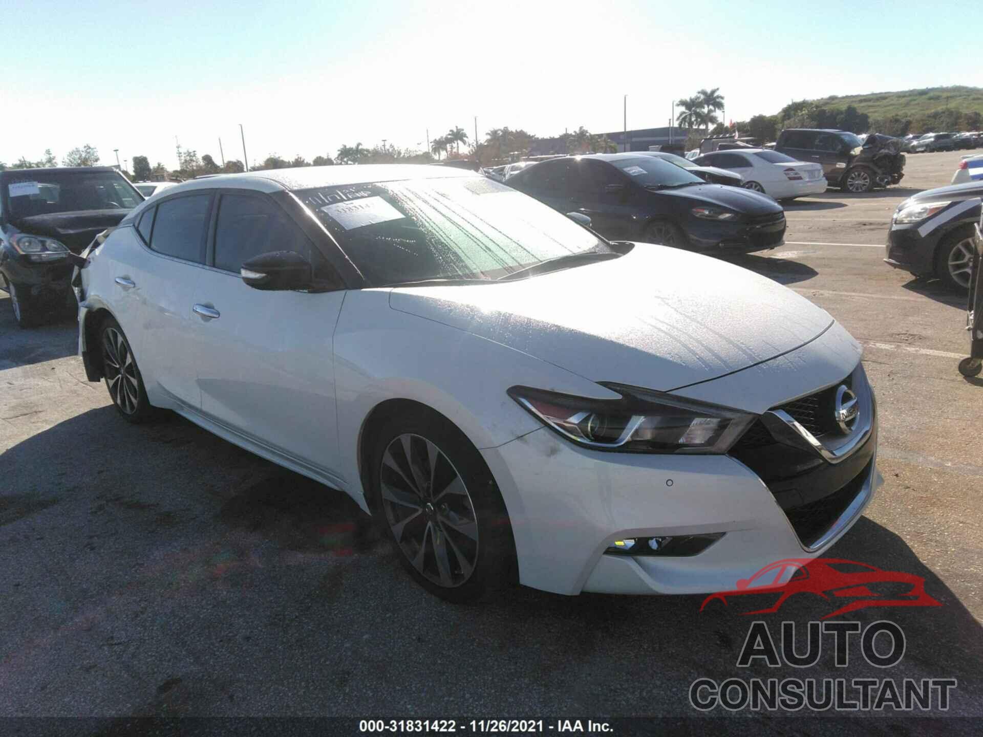 NISSAN MAXIMA 2016 - 1N4AA6AP5GC448653