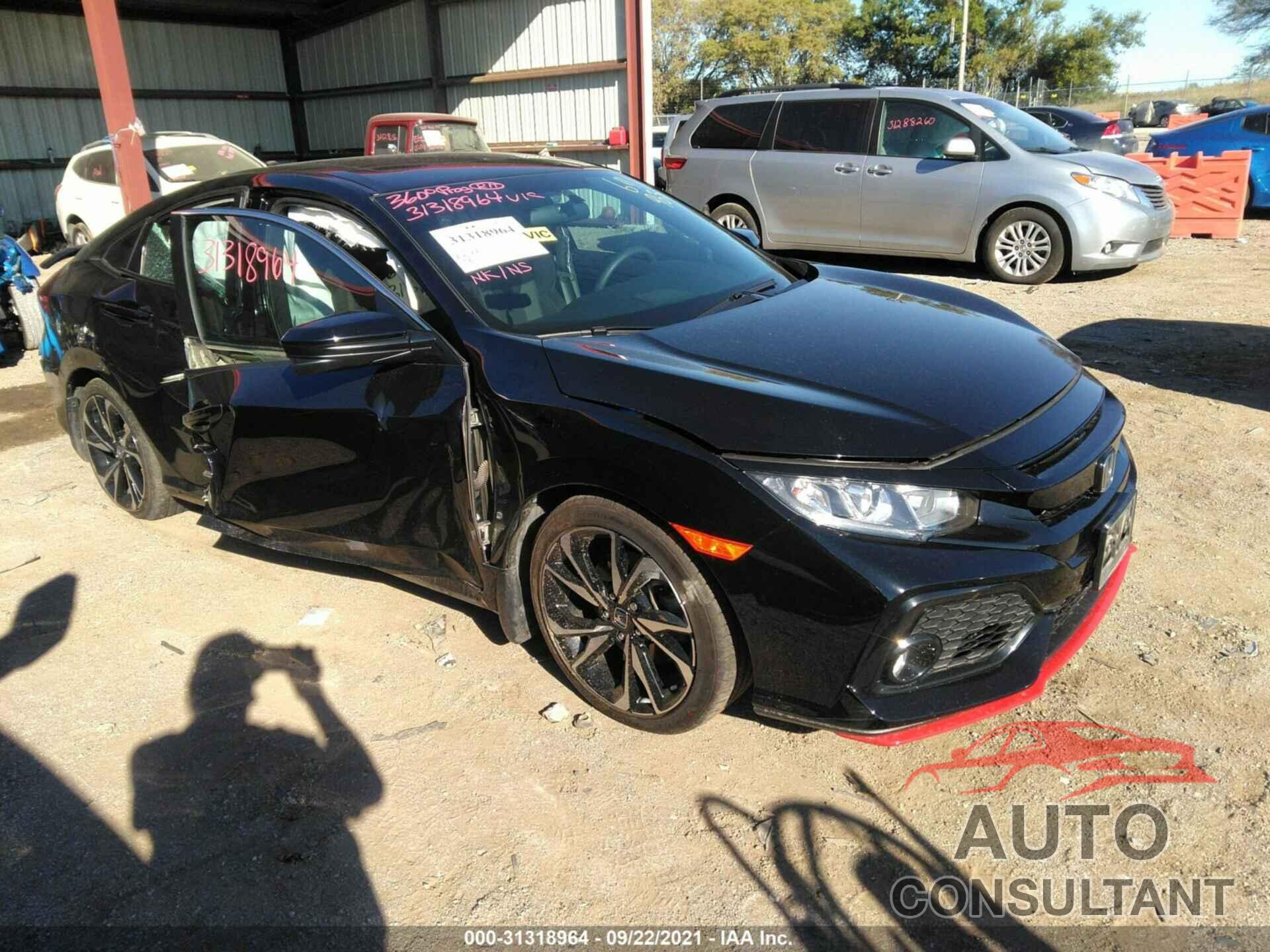 HONDA CIVIC SEDAN 2017 - 2HGFC1E57HH704362