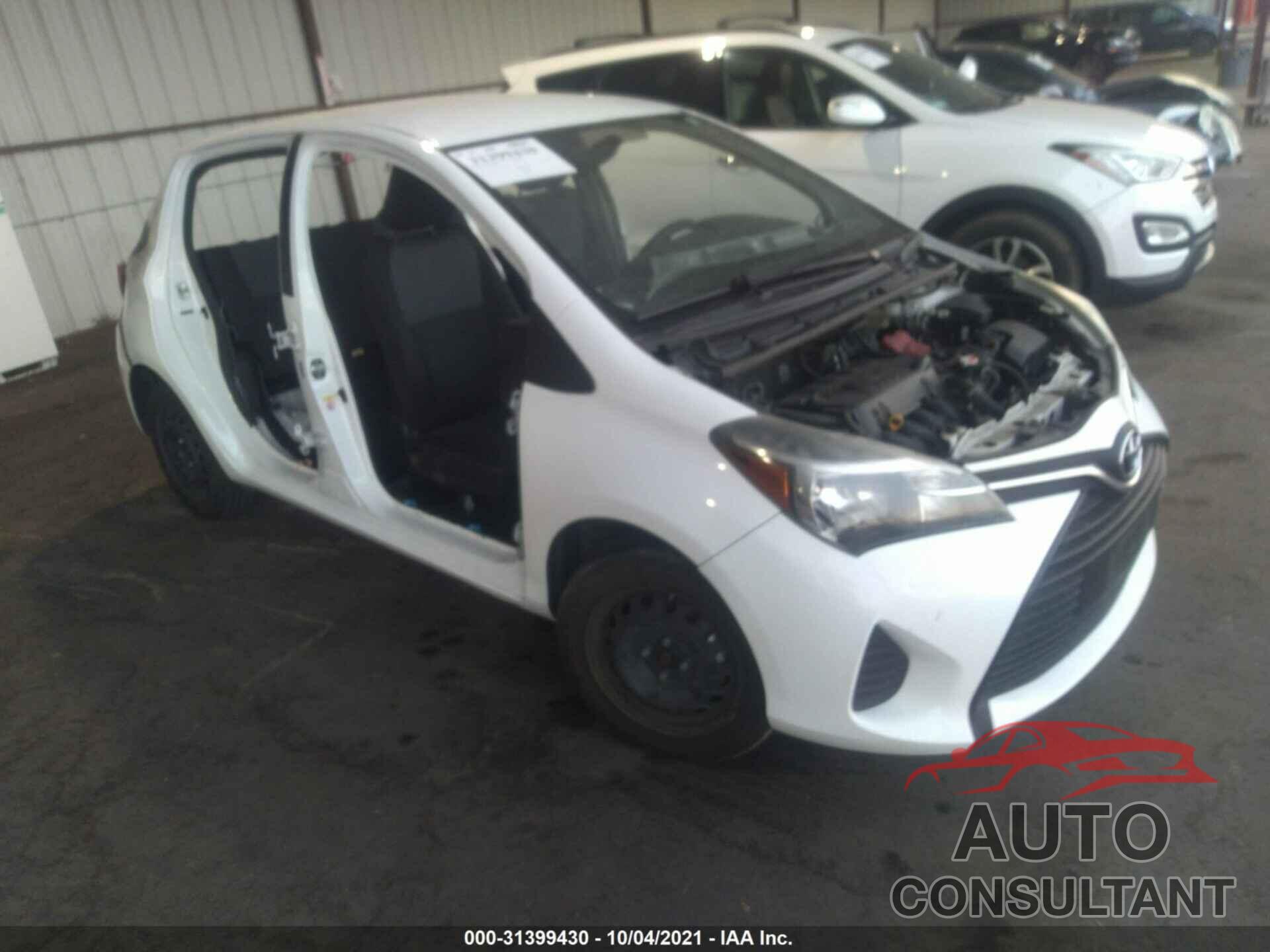 TOYOTA YARIS 2016 - VNKKTUD39GA065761
