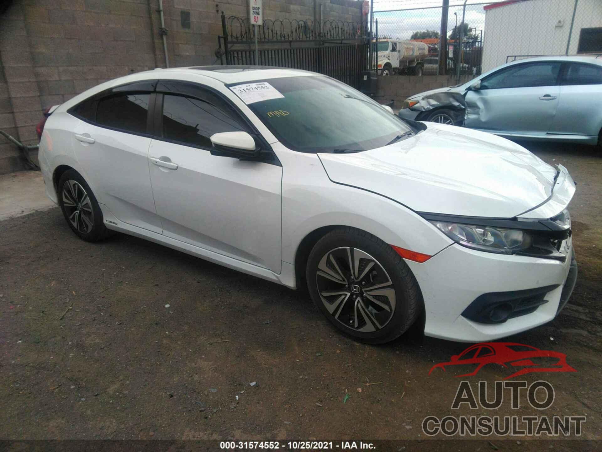 HONDA CIVIC SEDAN 2016 - 19XFC1F33GE023508