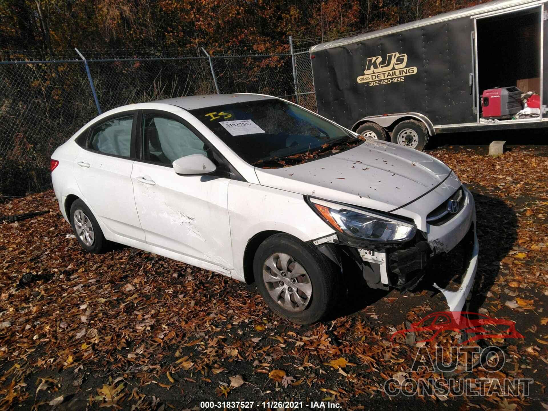 HYUNDAI ACCENT 2016 - KMHCT4AE6GU025862