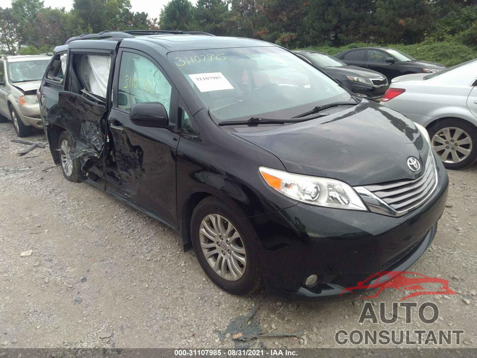 TOYOTA SIENNA 2016 - 5TDYK3DC9GS764715