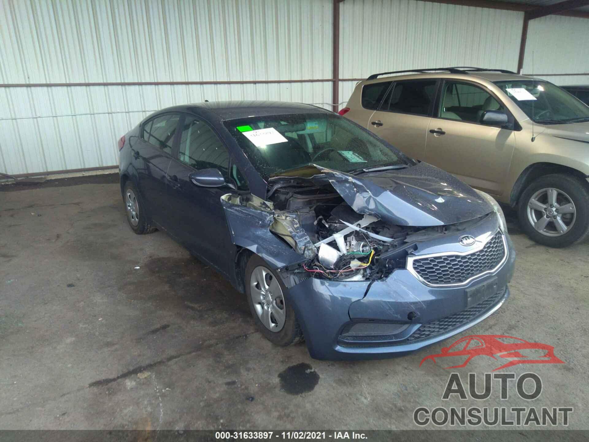 KIA FORTE 2016 - KNAFK4A61G5586300