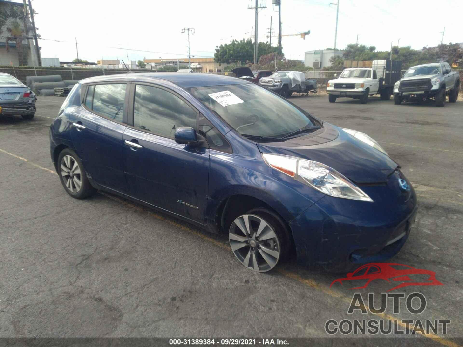 NISSAN LEAF 2016 - 1N4BZ0CP4GC302221