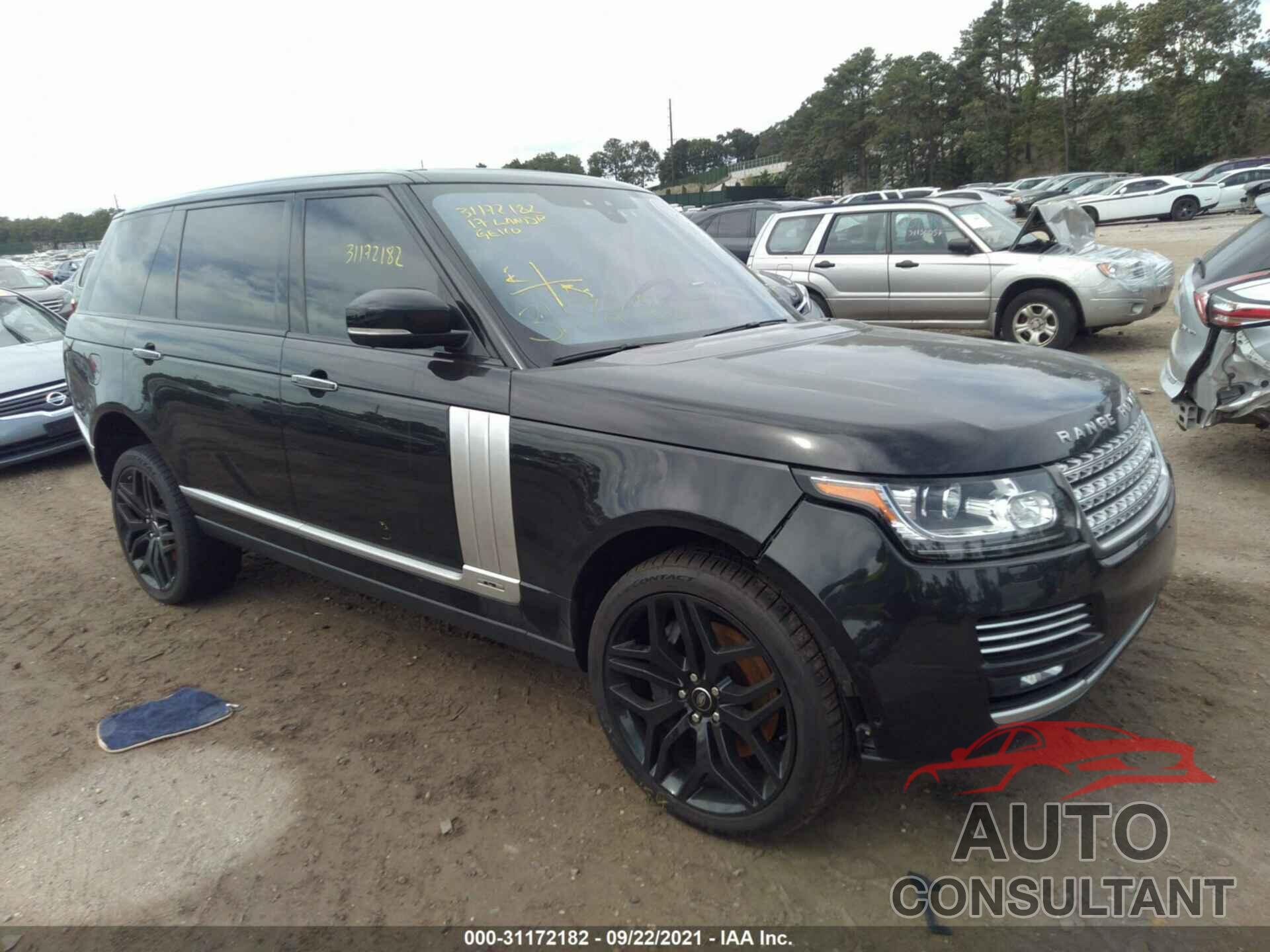 LAND ROVER RANGE ROVER 2017 - SALGV5FE2HA346470