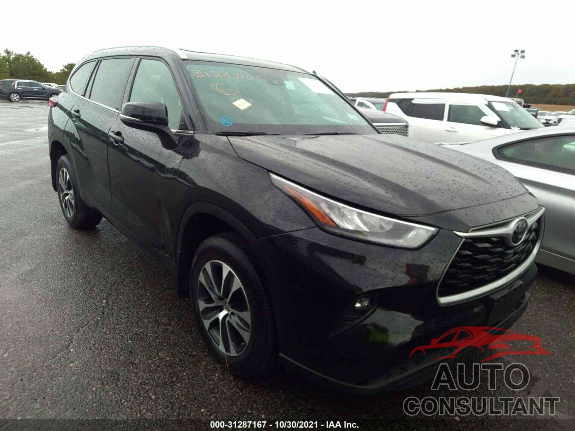 TOYOTA HIGHLANDER 2020 - 5TDGZRBH2LS034597