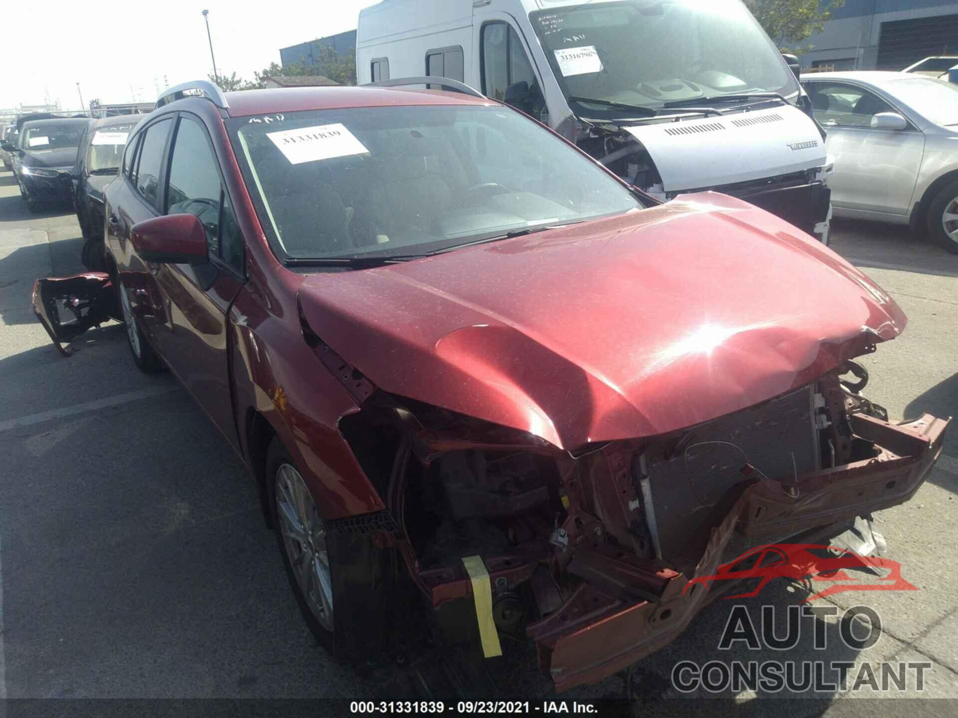 SUBARU IMPREZA 2018 - 4S3GTAB65J3728636