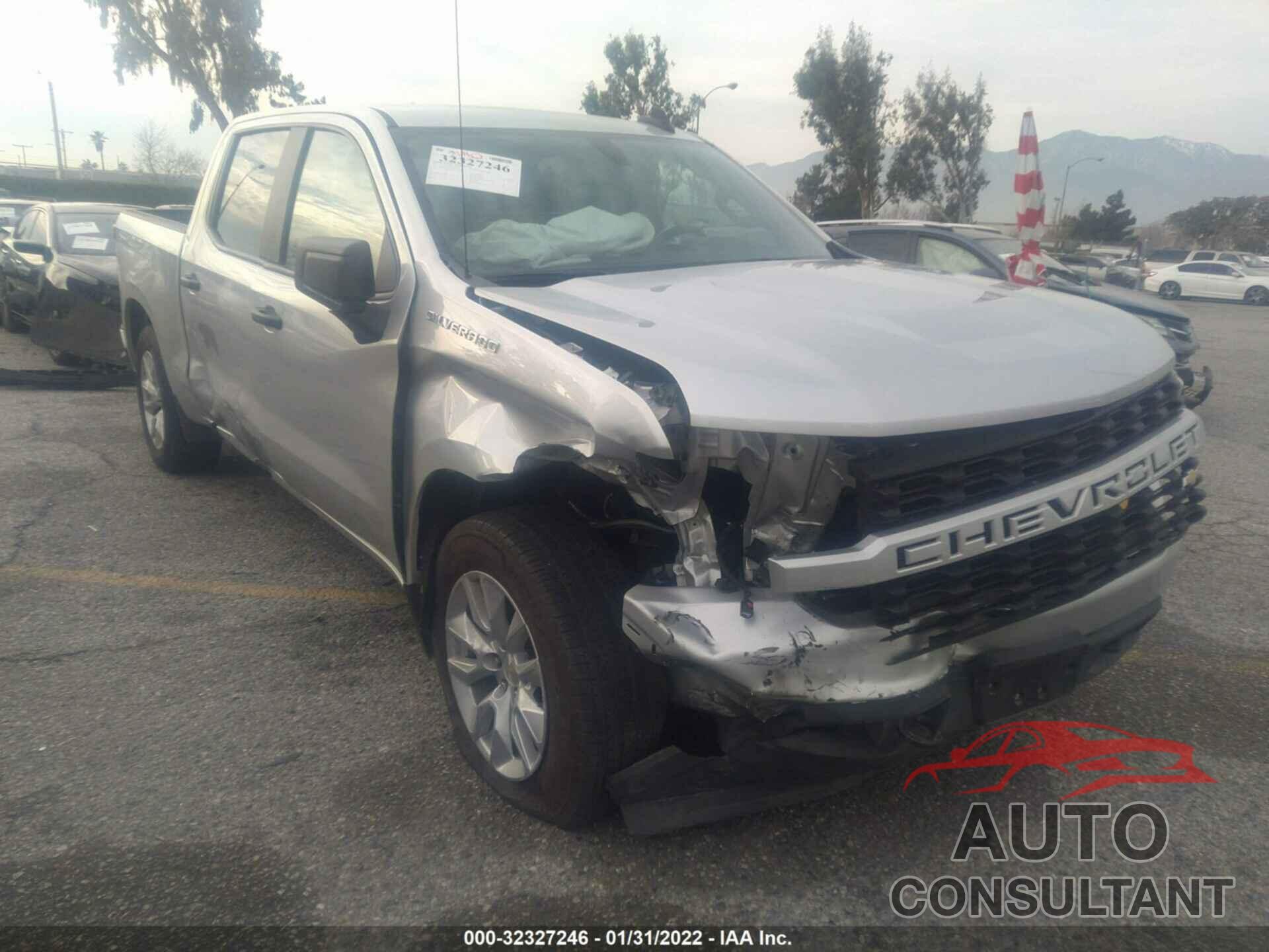 CHEVROLET SILVERADO 1500 2021 - 3GCPWBEK8MG331414