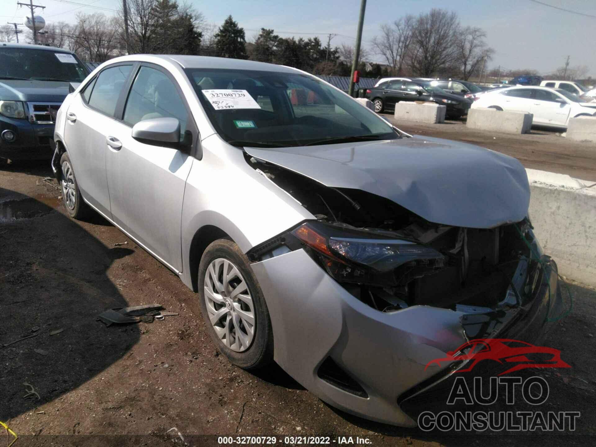 TOYOTA COROLLA 2017 - 2T1BURHE7HC834267