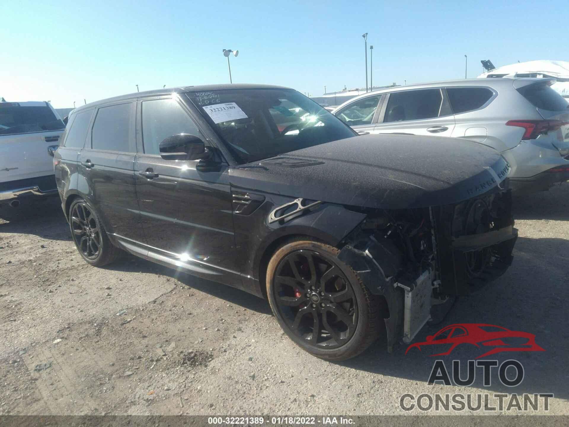 LAND ROVER RANGE ROVER SPORT 2022 - SALWR2SEXNA200088