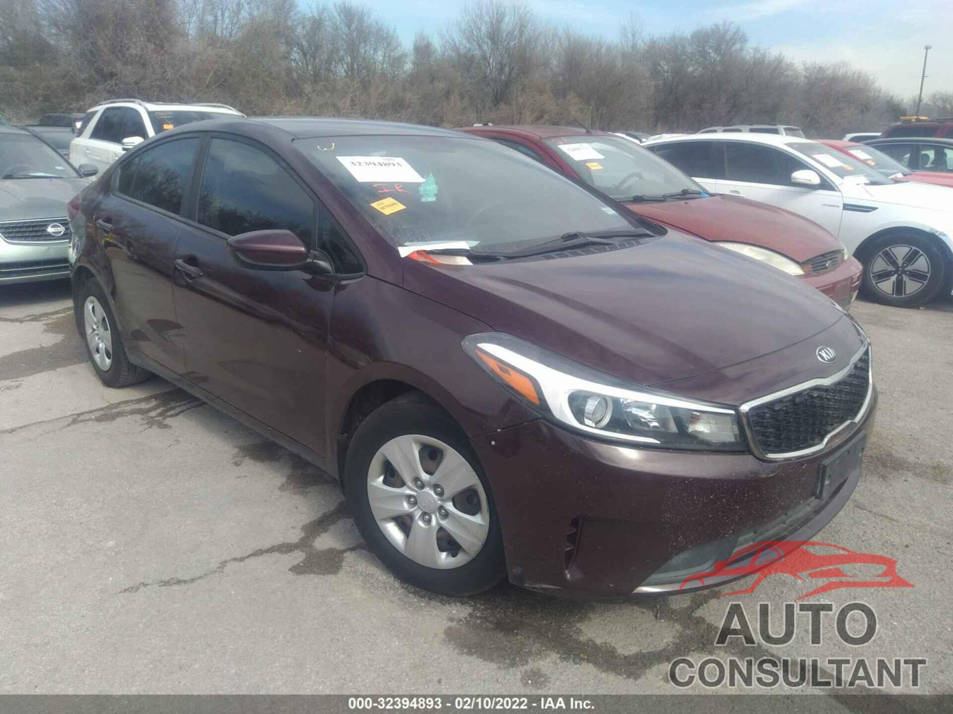 KIA FORTE 2017 - 3KPFK4A77HE152092