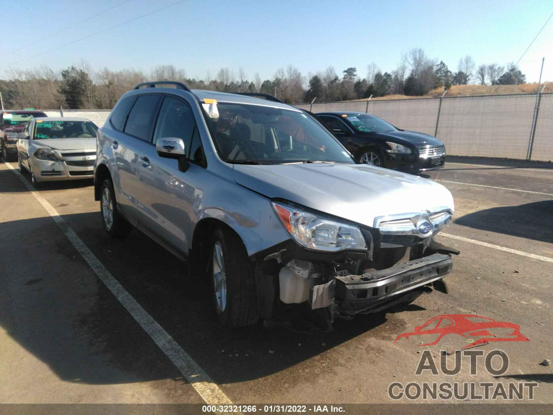 SUBARU FORESTER 2016 - JF2SJADCXGH465561