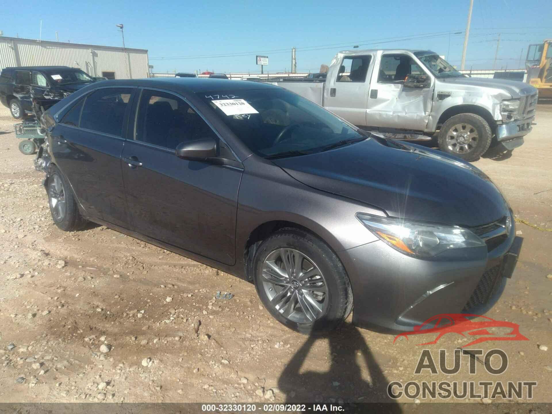TOYOTA CAMRY 2017 - 4T1BF1FK0HU414742