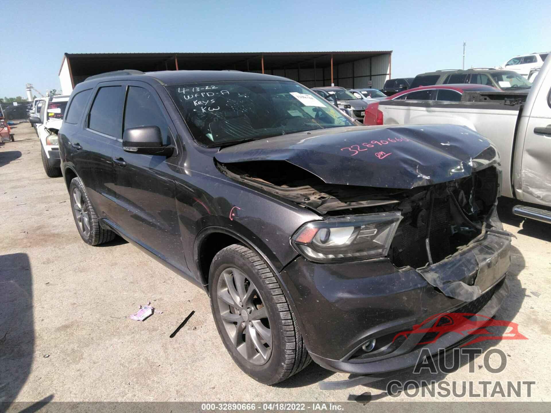 DODGE DURANGO 2017 - 1C4RDJDG3HC601373