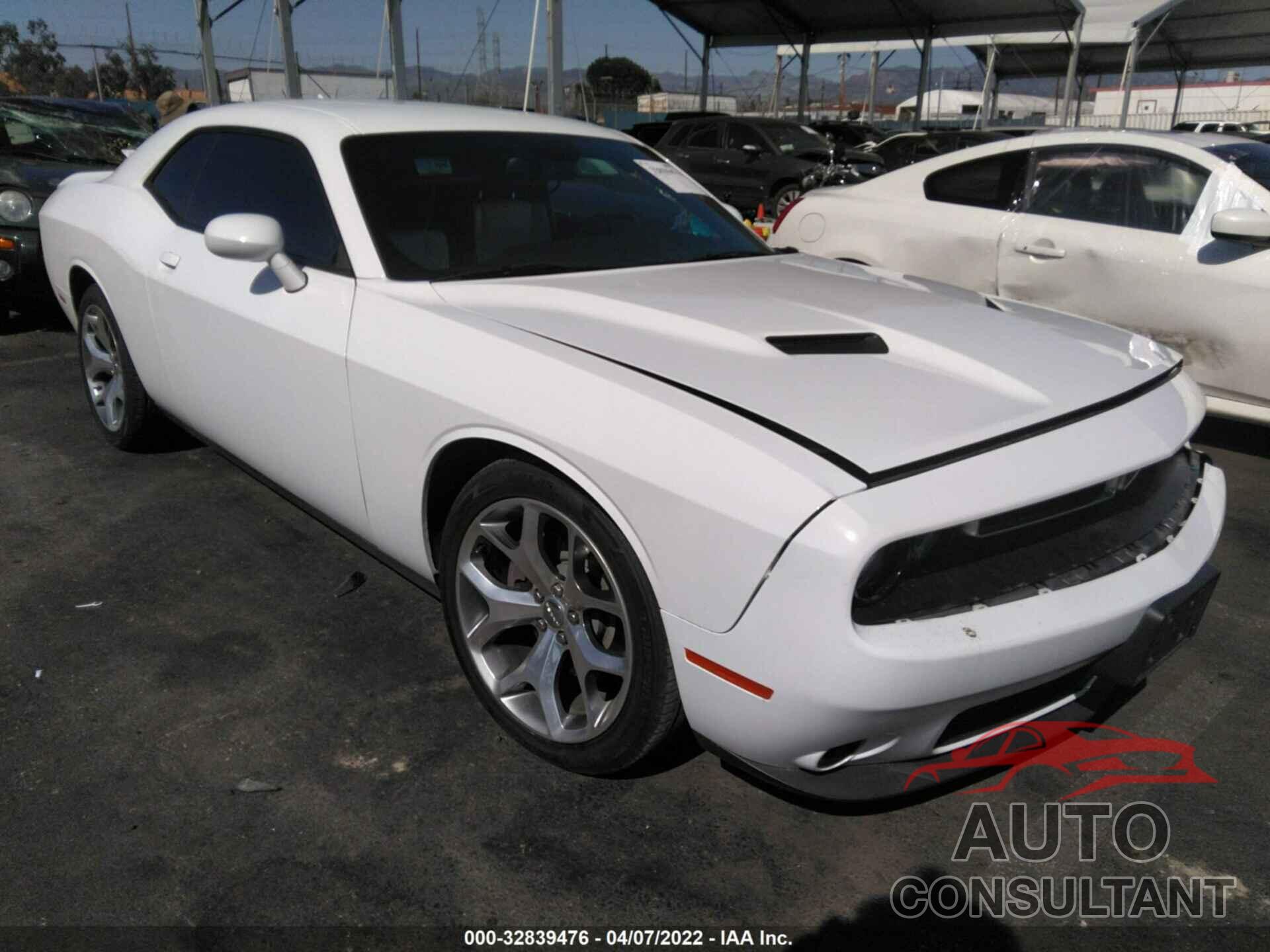 DODGE CHALLENGER 2016 - 2C3CDZAGXGH349971