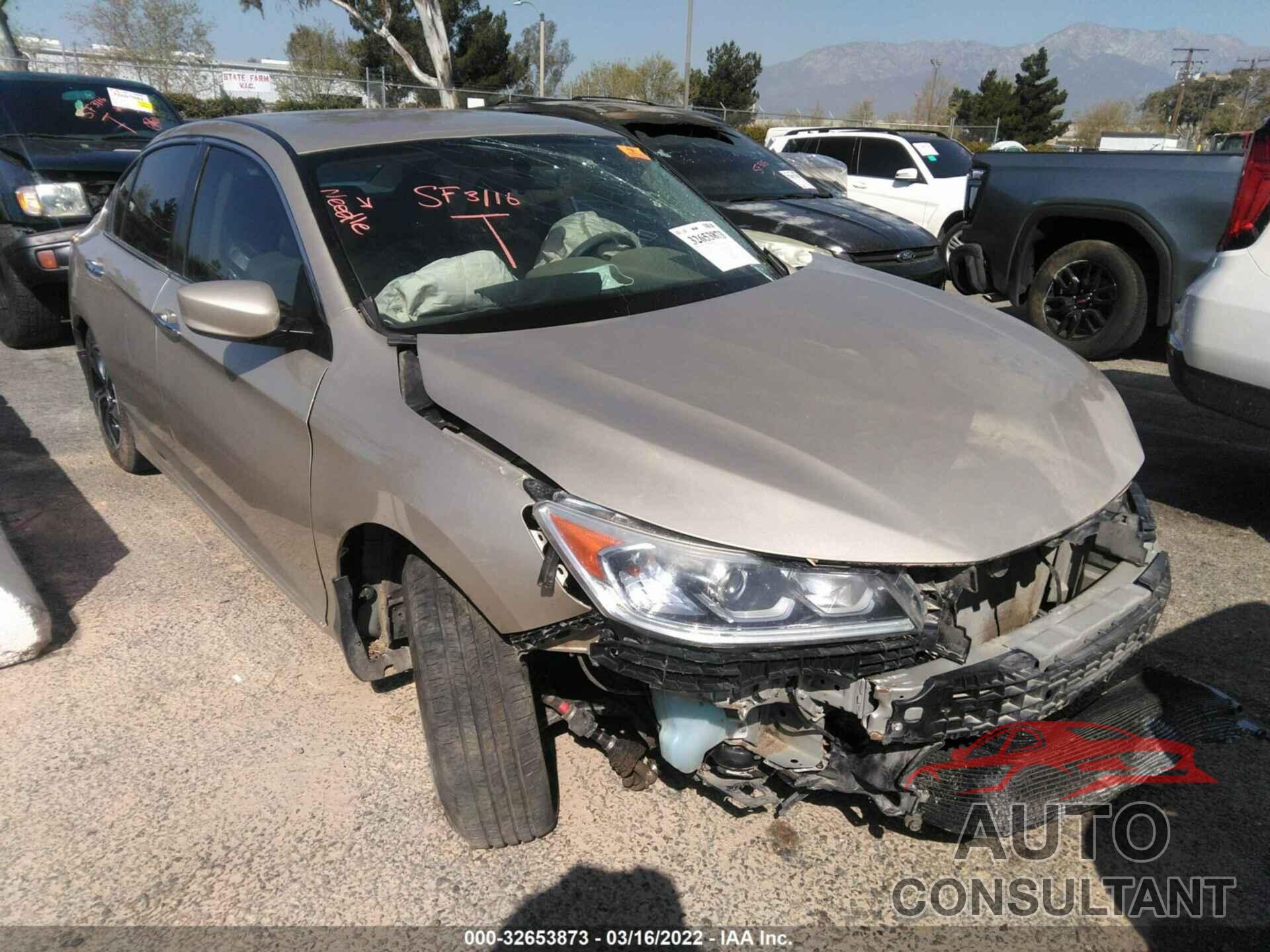 HONDA ACCORD SEDAN 2016 - 1HGCR2F31GA234637