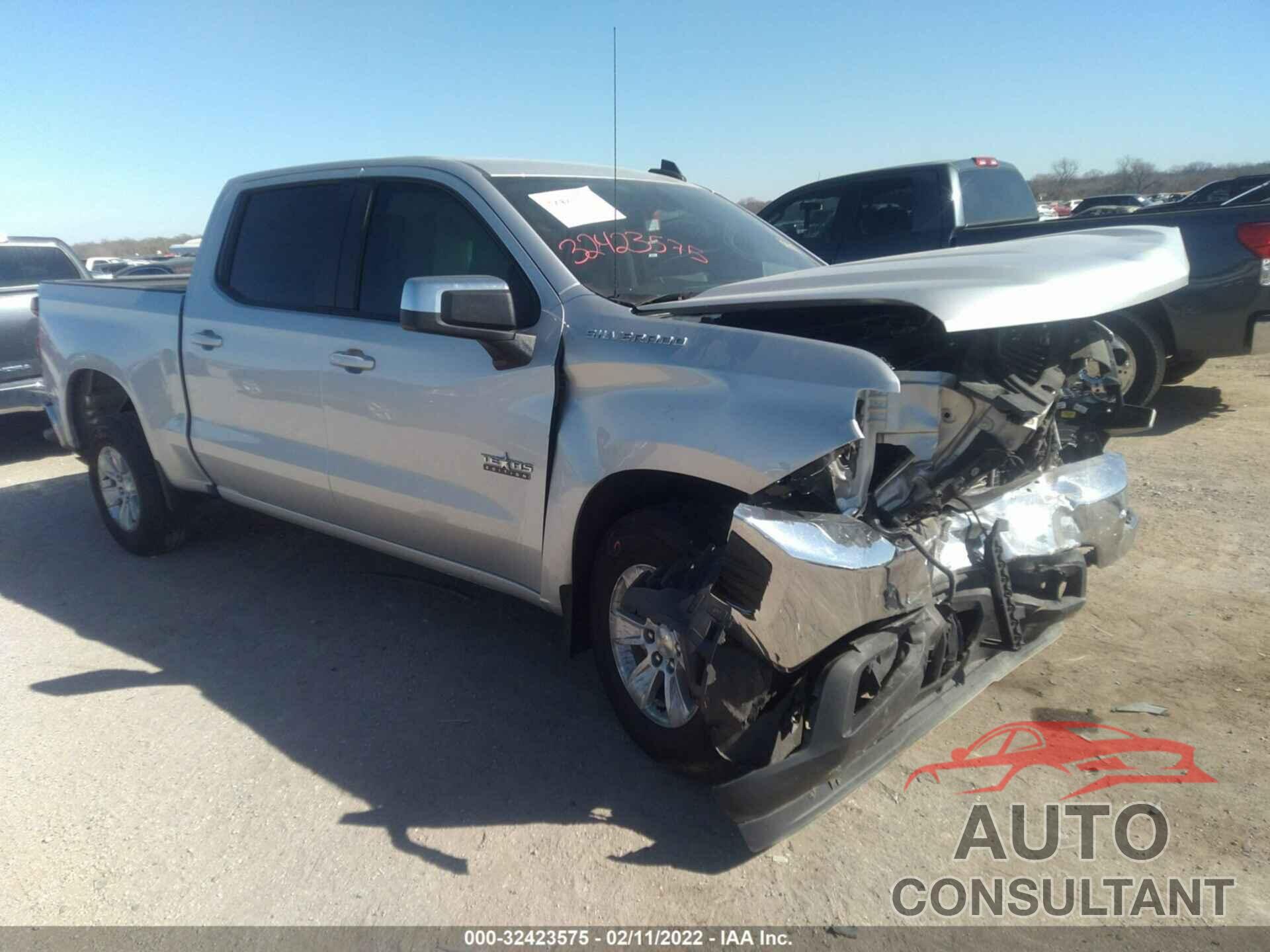CHEVROLET SILVERADO 1500 2021 - 3GCPWCEK9MG182355