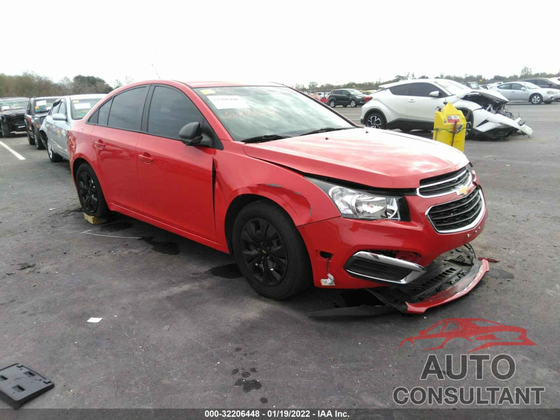 CHEVROLET CRUZE LIMITED 2016 - 1G1PC5SH9G7195127