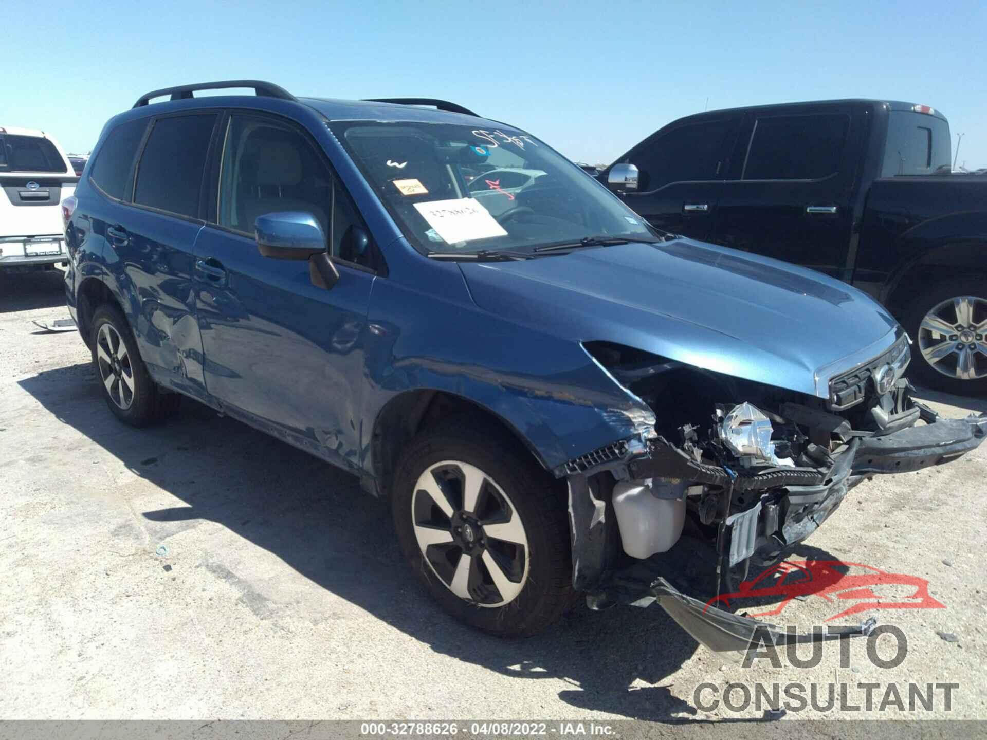 SUBARU FORESTER 2017 - JF2SJAEC7HH510178