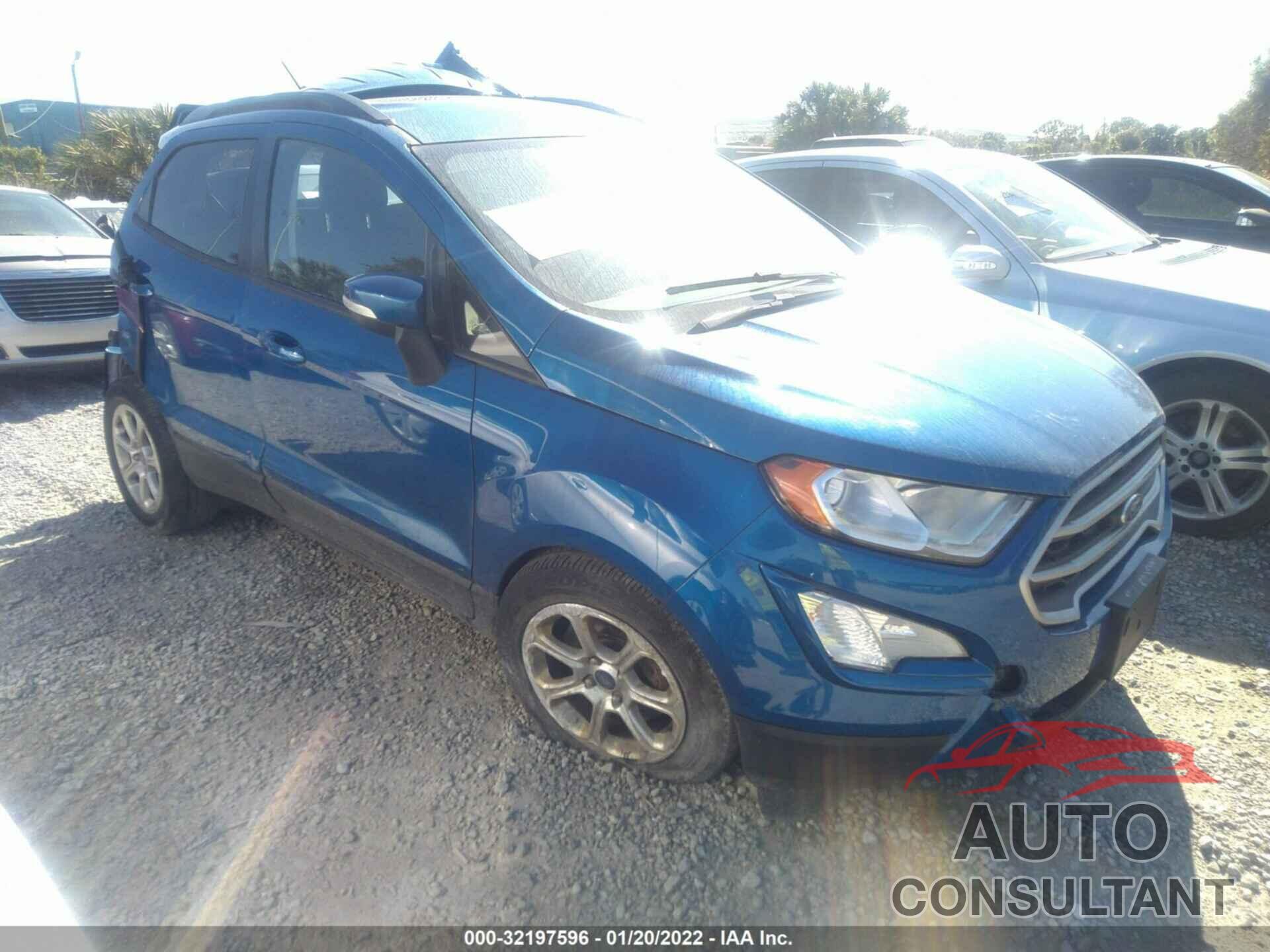 FORD ECOSPORT 2018 - MAJ3P1TE8JC188908