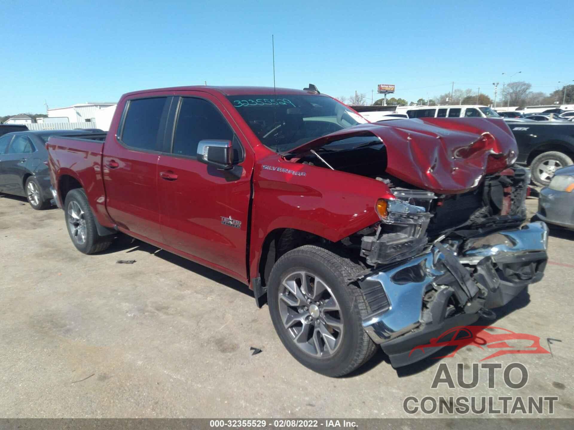 CHEVROLET SILVERADO 1500 2020 - 3GCPWCED4LG267037