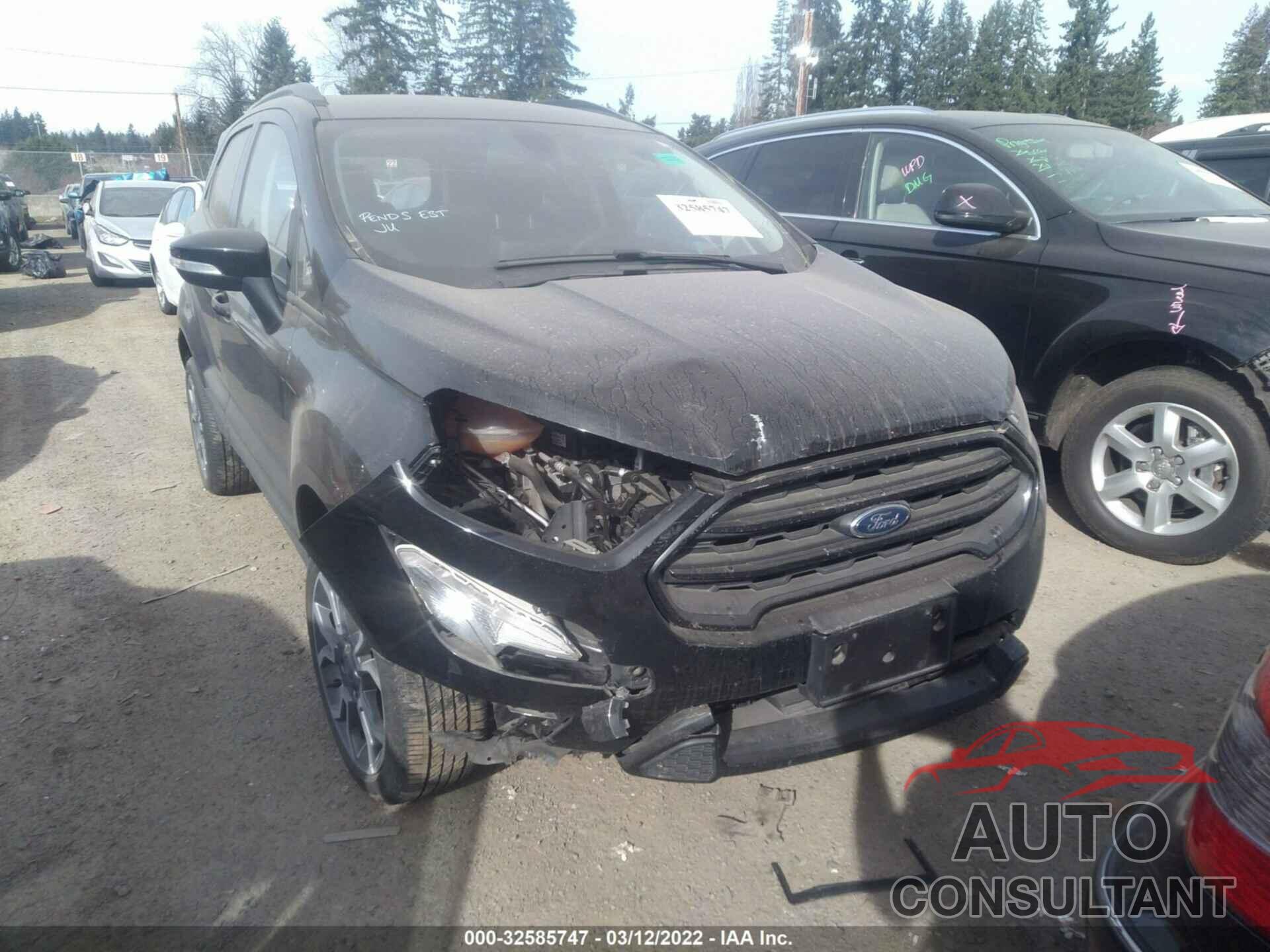 FORD ECOSPORT 2020 - MAJ6S3JL9LC368636