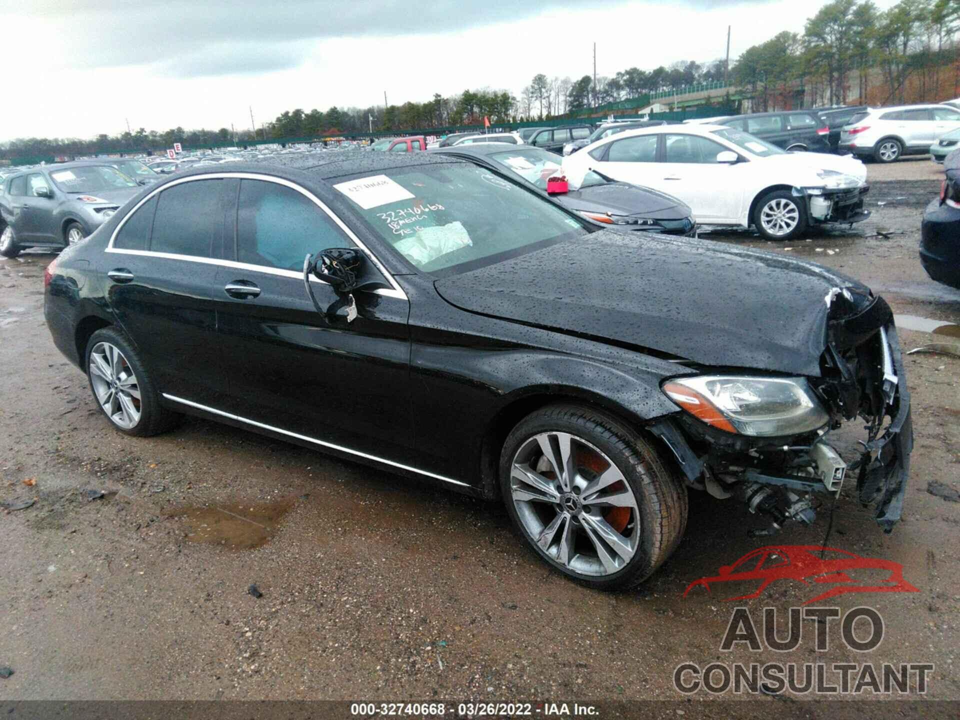 MERCEDES-BENZ C-CLASS 2018 - WDDWF4KB2JR414415