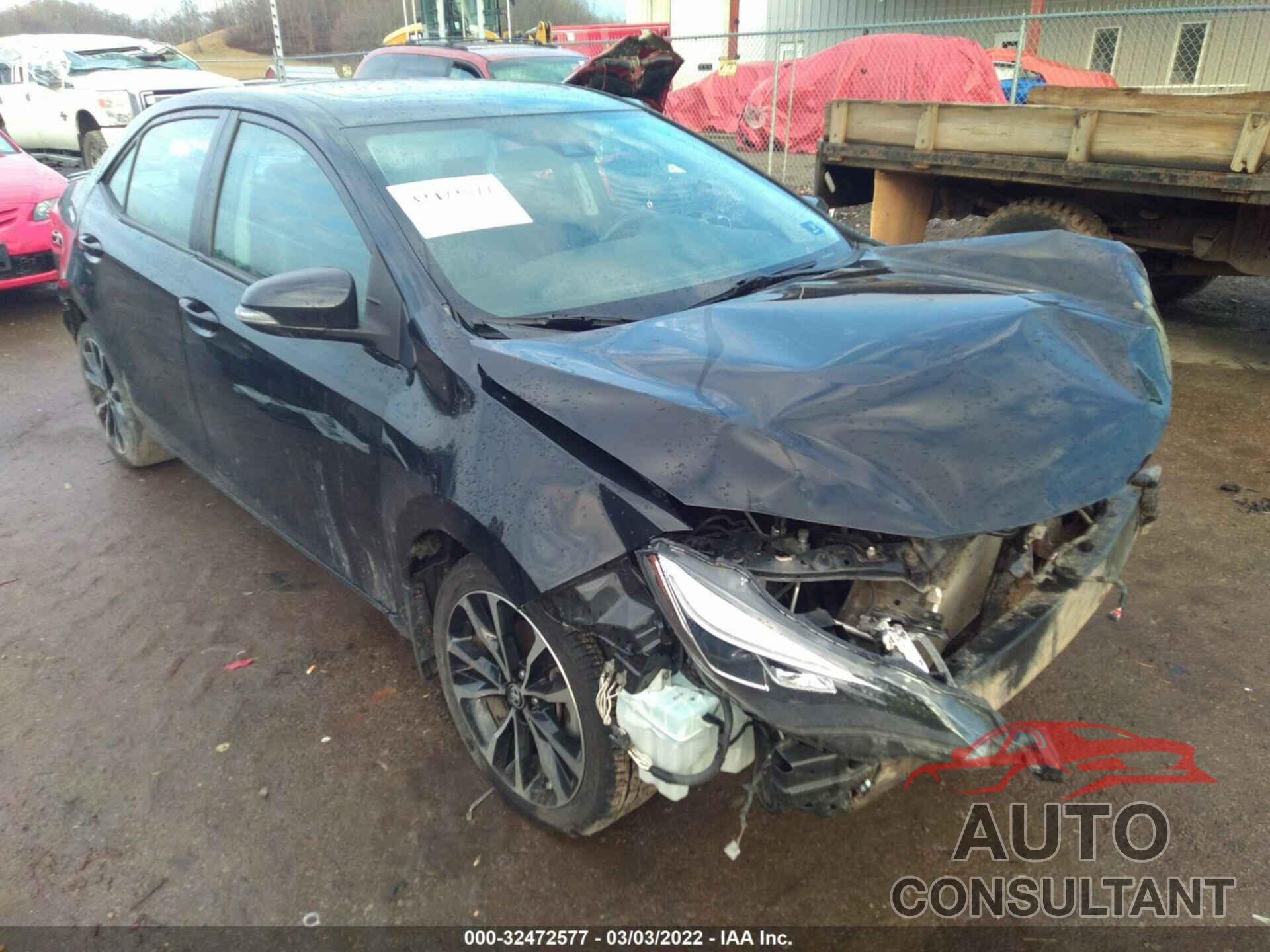 TOYOTA COROLLA 2018 - 2T1BURHE4JC990319