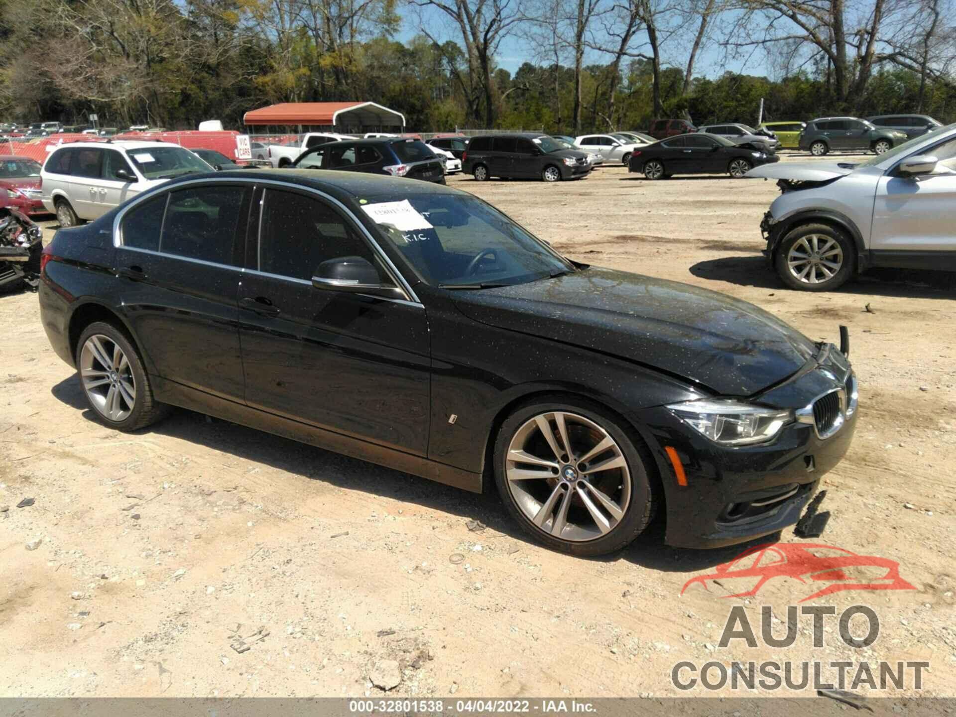 BMW 3 SERIES 2018 - WBA8E1C59JA159397