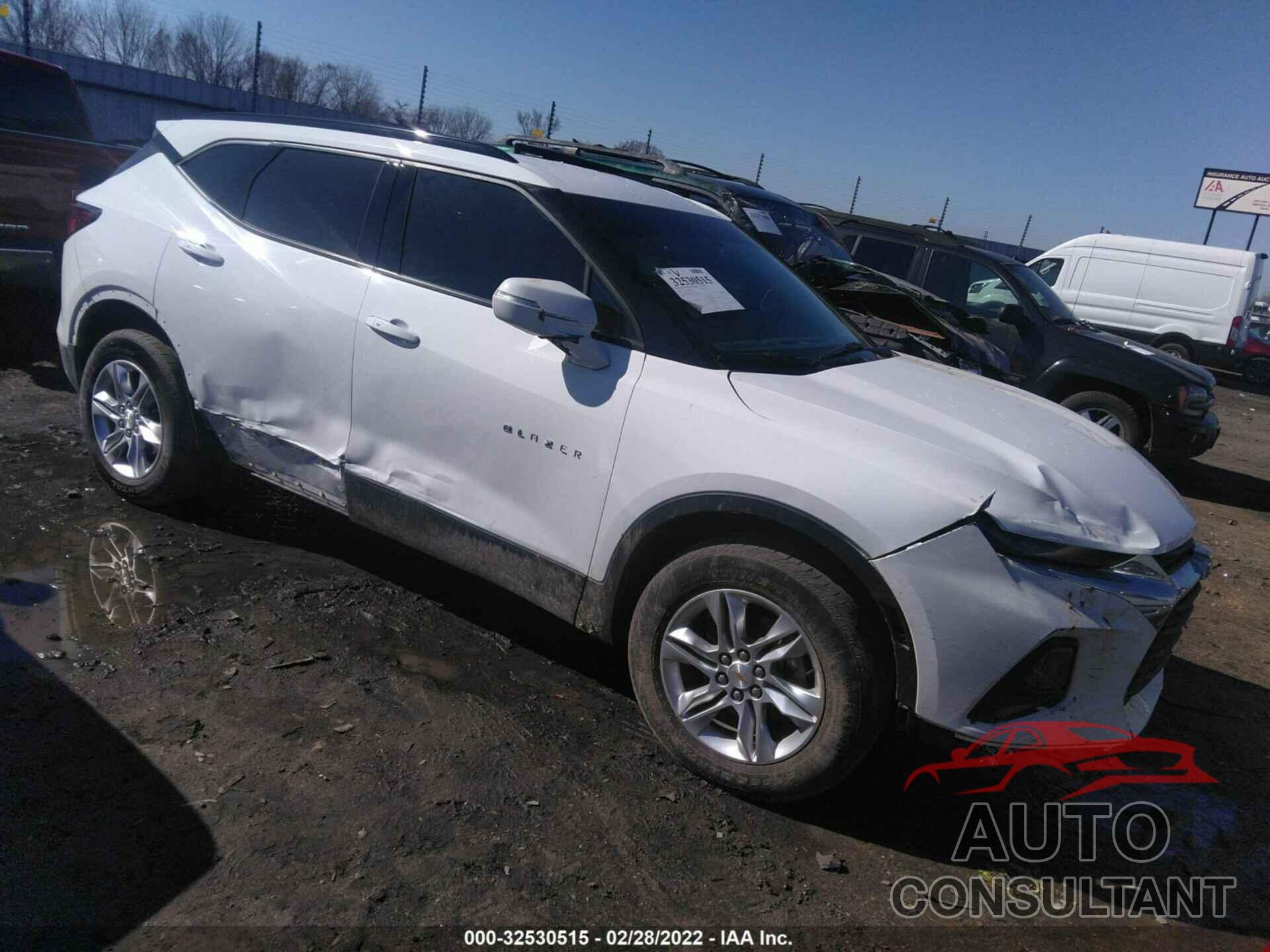 CHEVROLET BLAZER 2020 - 3GNKBCRS5LS678546