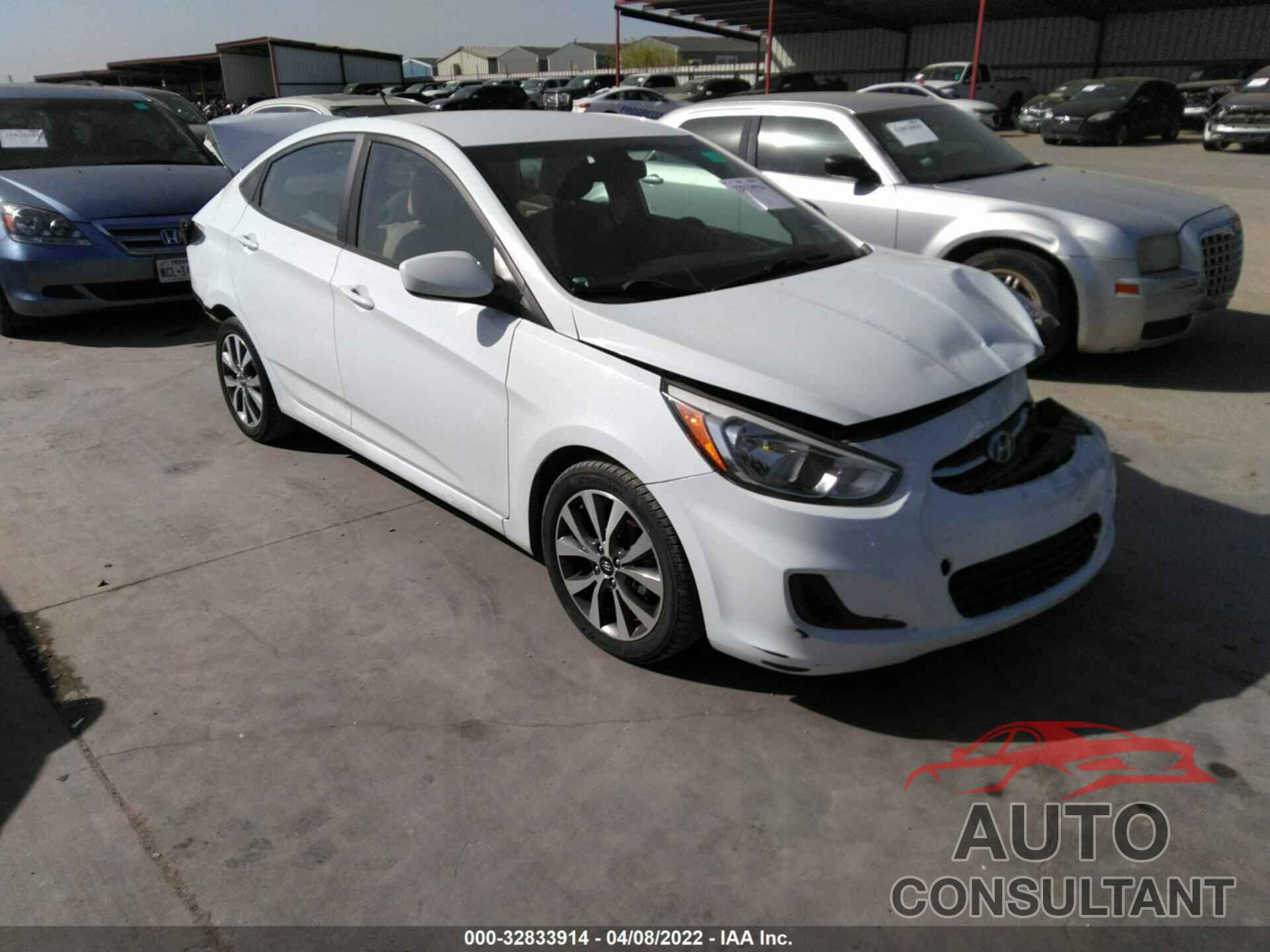 HYUNDAI ACCENT 2017 - KMHCT4AE2HU343141