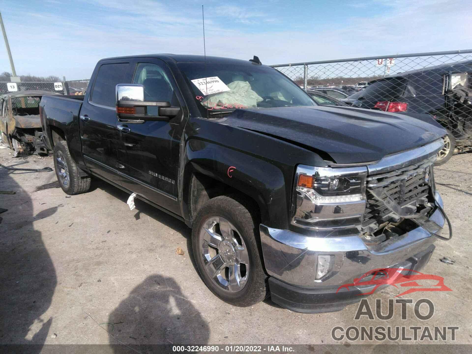 CHEVROLET SILVERADO 1500 2017 - 3GCUKSEC9HG416811