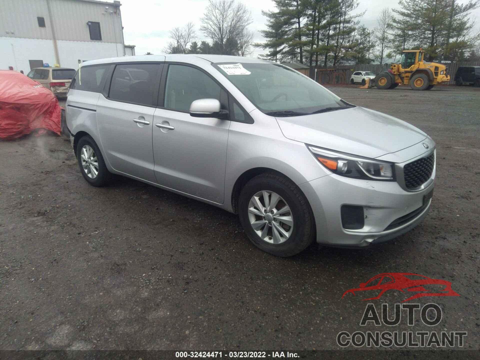 KIA SEDONA 2017 - KNDMB5C11H6224416