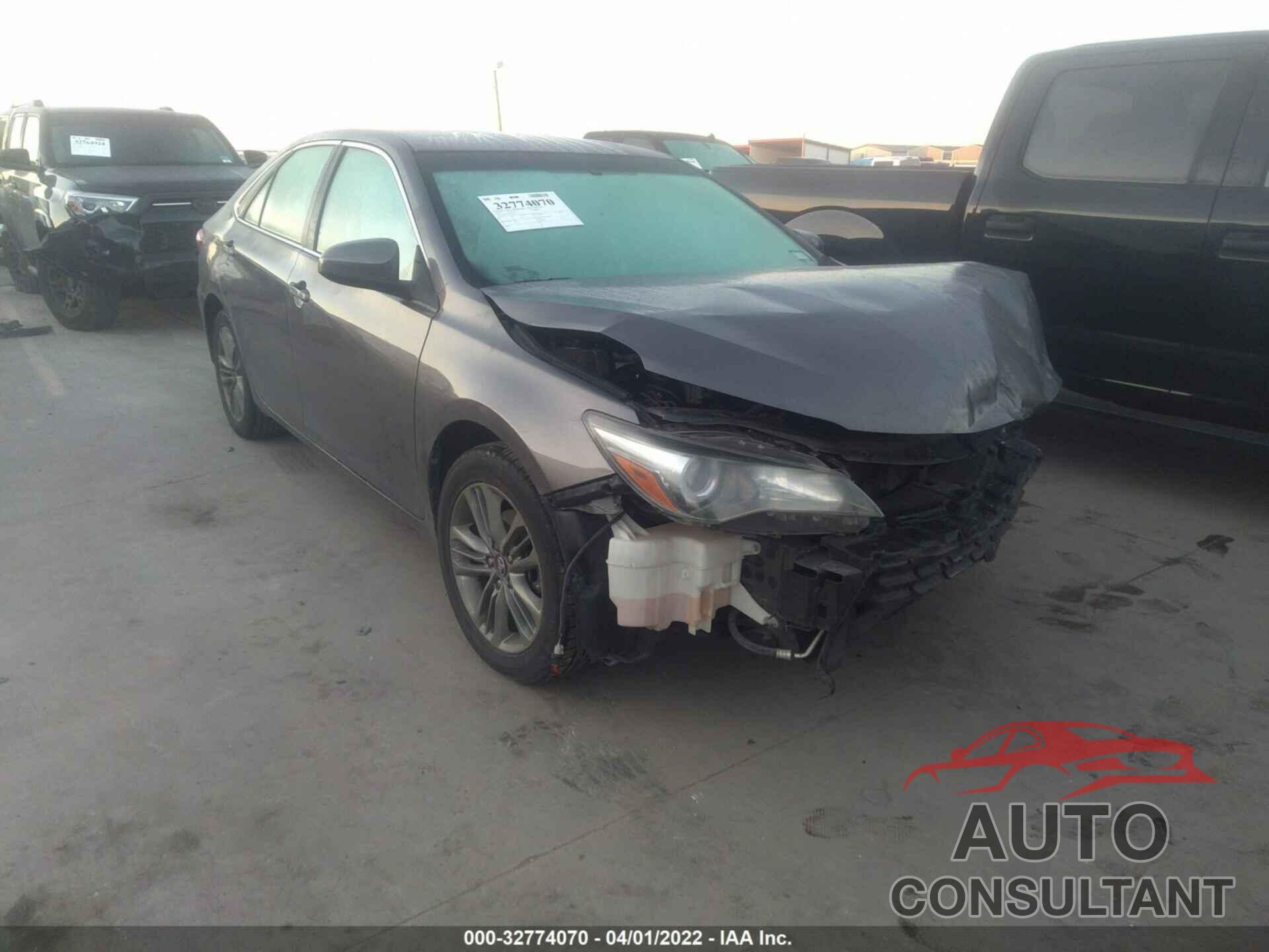 TOYOTA CAMRY 2017 - 4T1BF1FK1HU365213