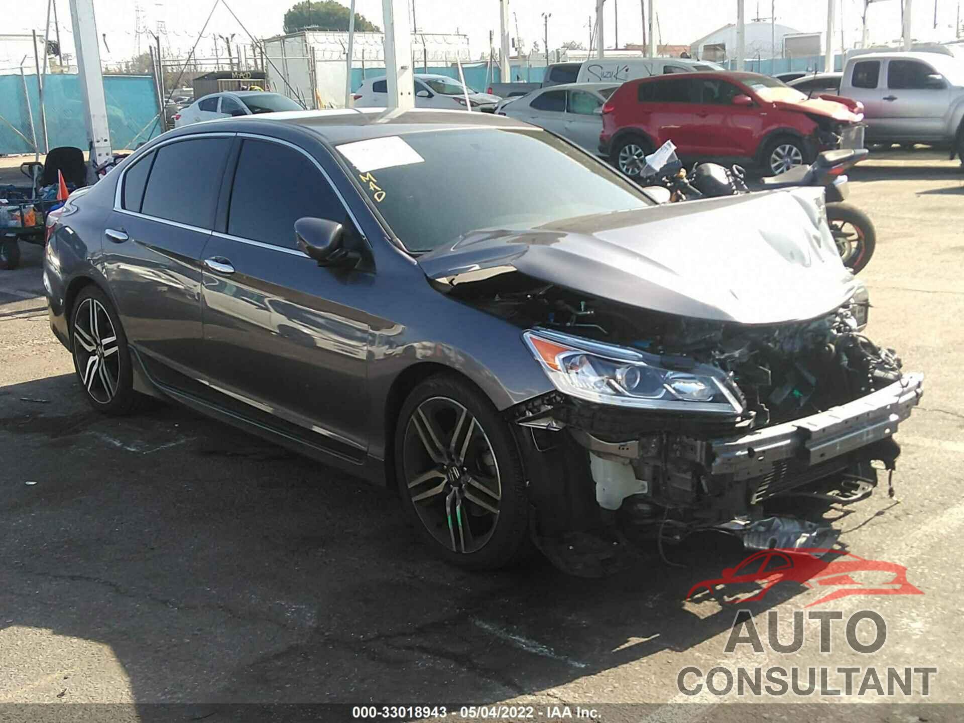 HONDA ACCORD SEDAN 2017 - 1HGCR2F5XHA176935