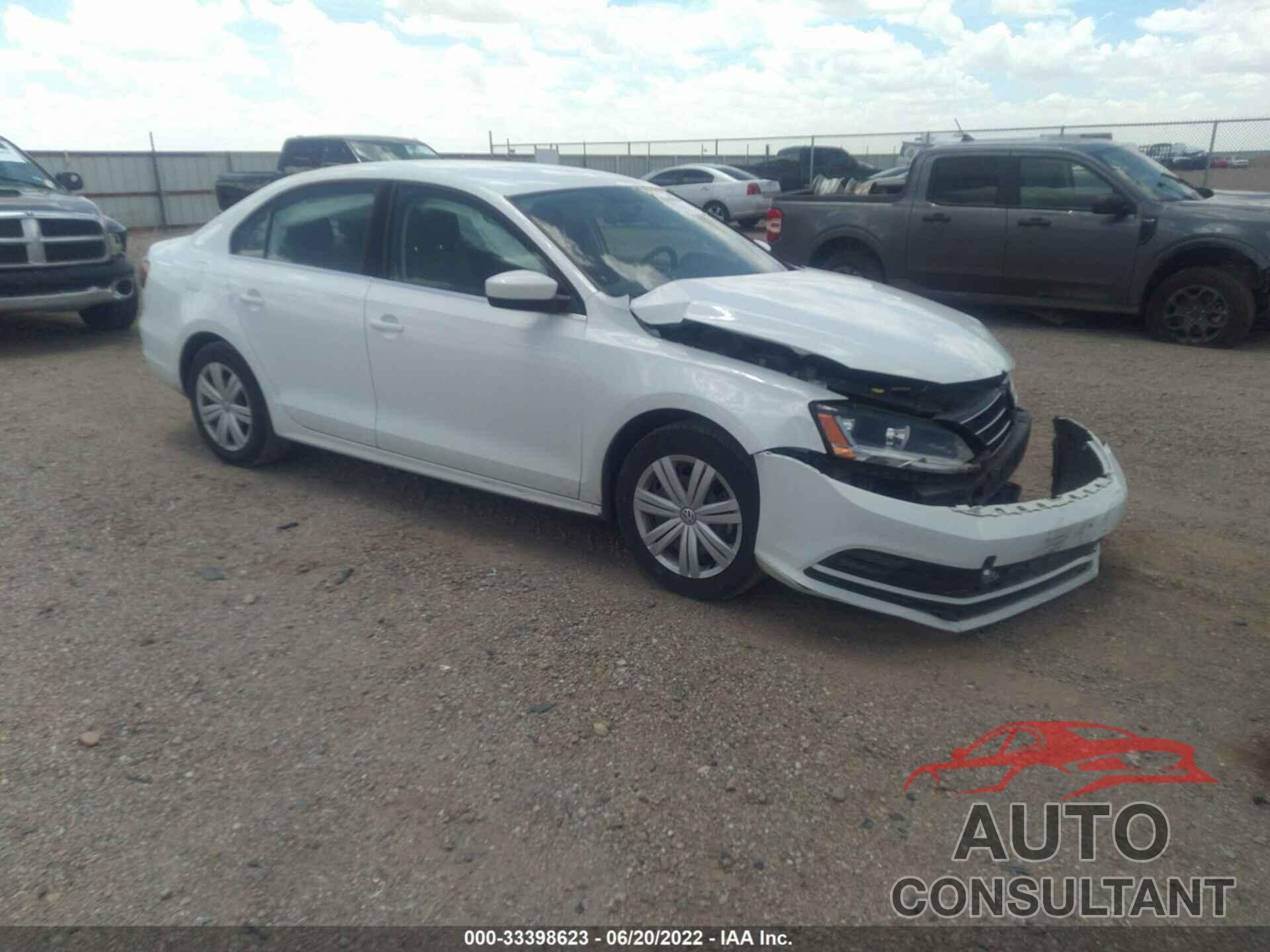 VOLKSWAGEN JETTA 2017 - 3VW2B7AJ5HM296142