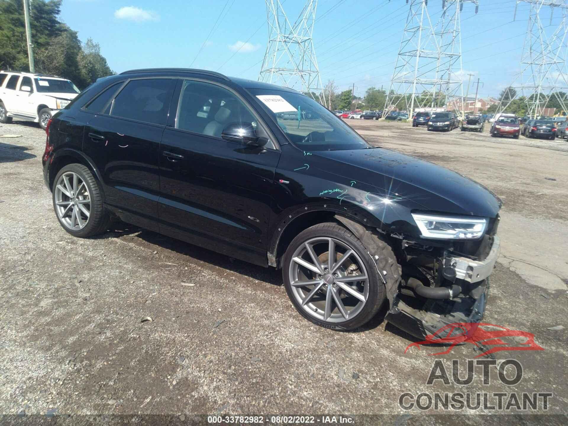 AUDI Q3 2018 - WA1JCCFS1JR028435