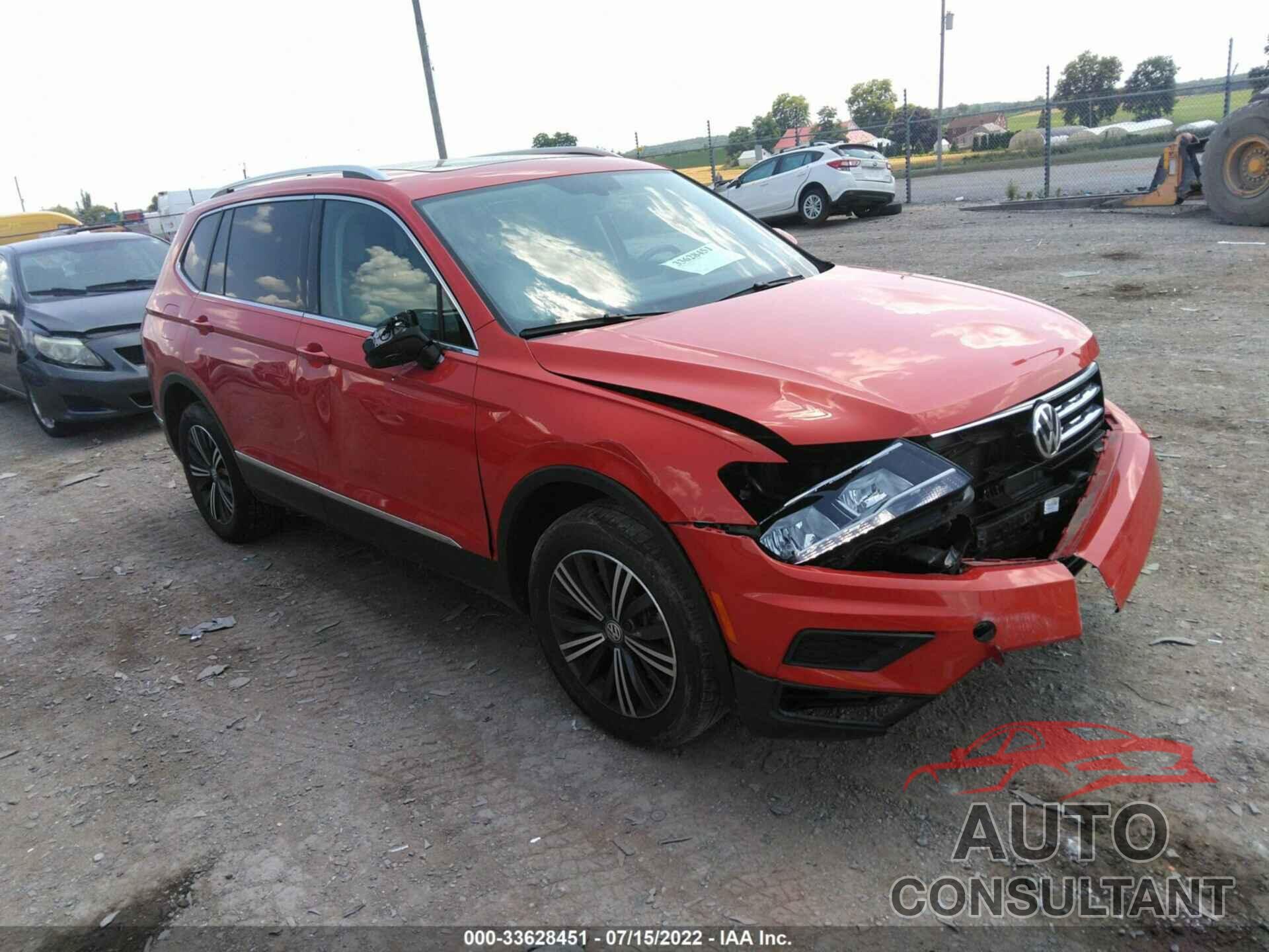 VOLKSWAGEN TIGUAN 2018 - 3VV2B7AX9JM193756