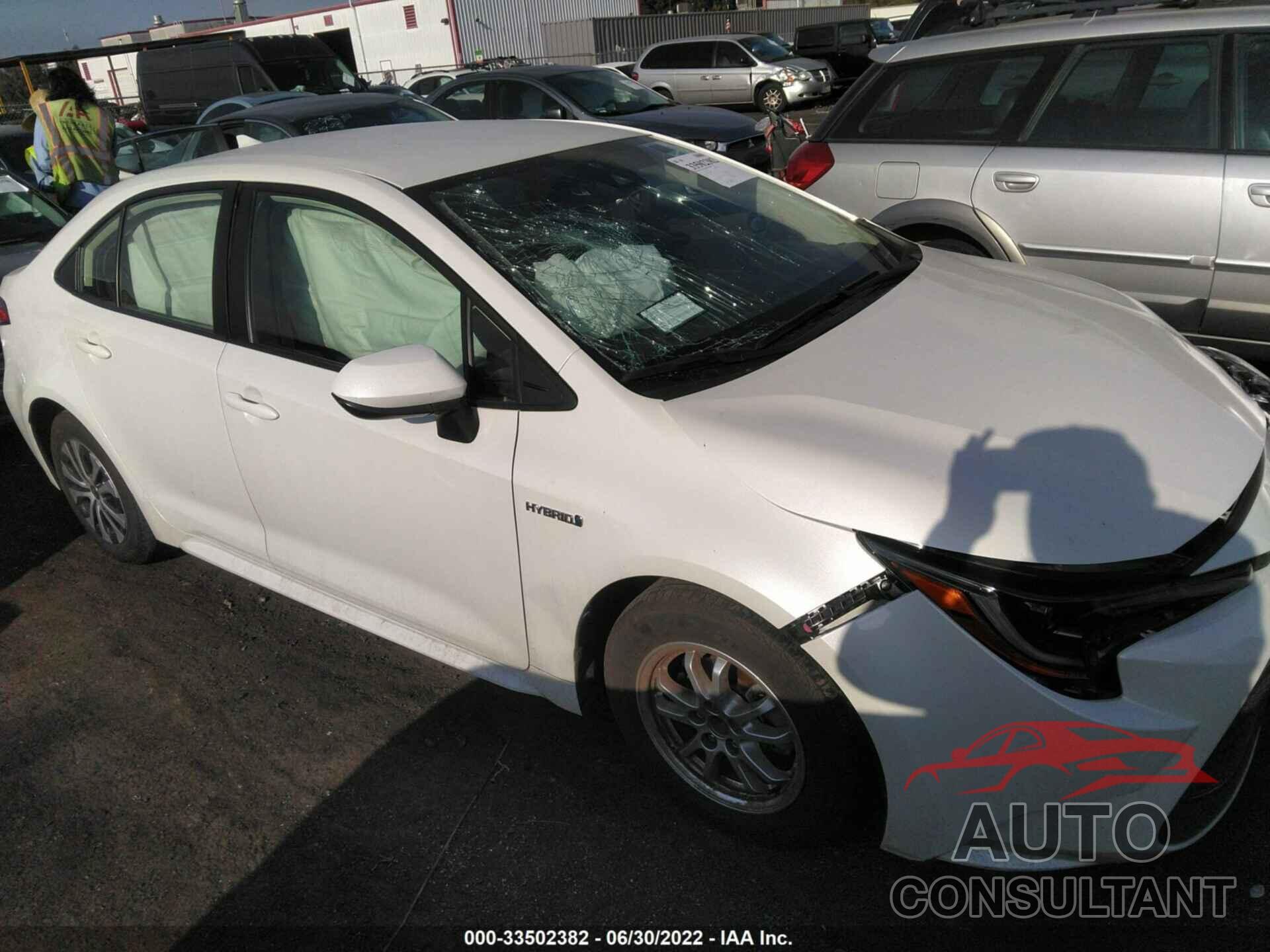 TOYOTA COROLLA 2020 - JTDEBRBE0LJ024360