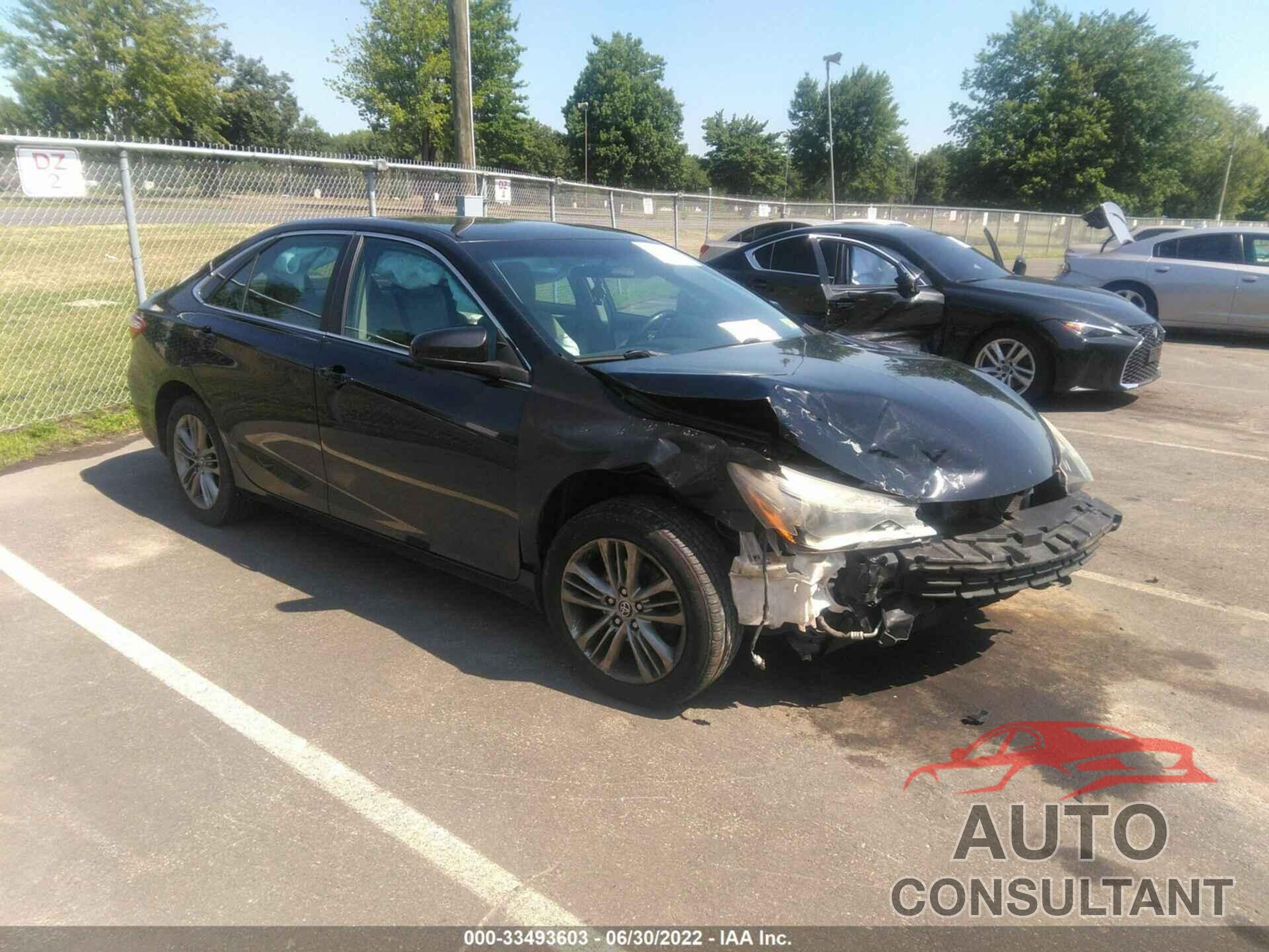 TOYOTA CAMRY 2016 - 4T1BF1FK8GU540331