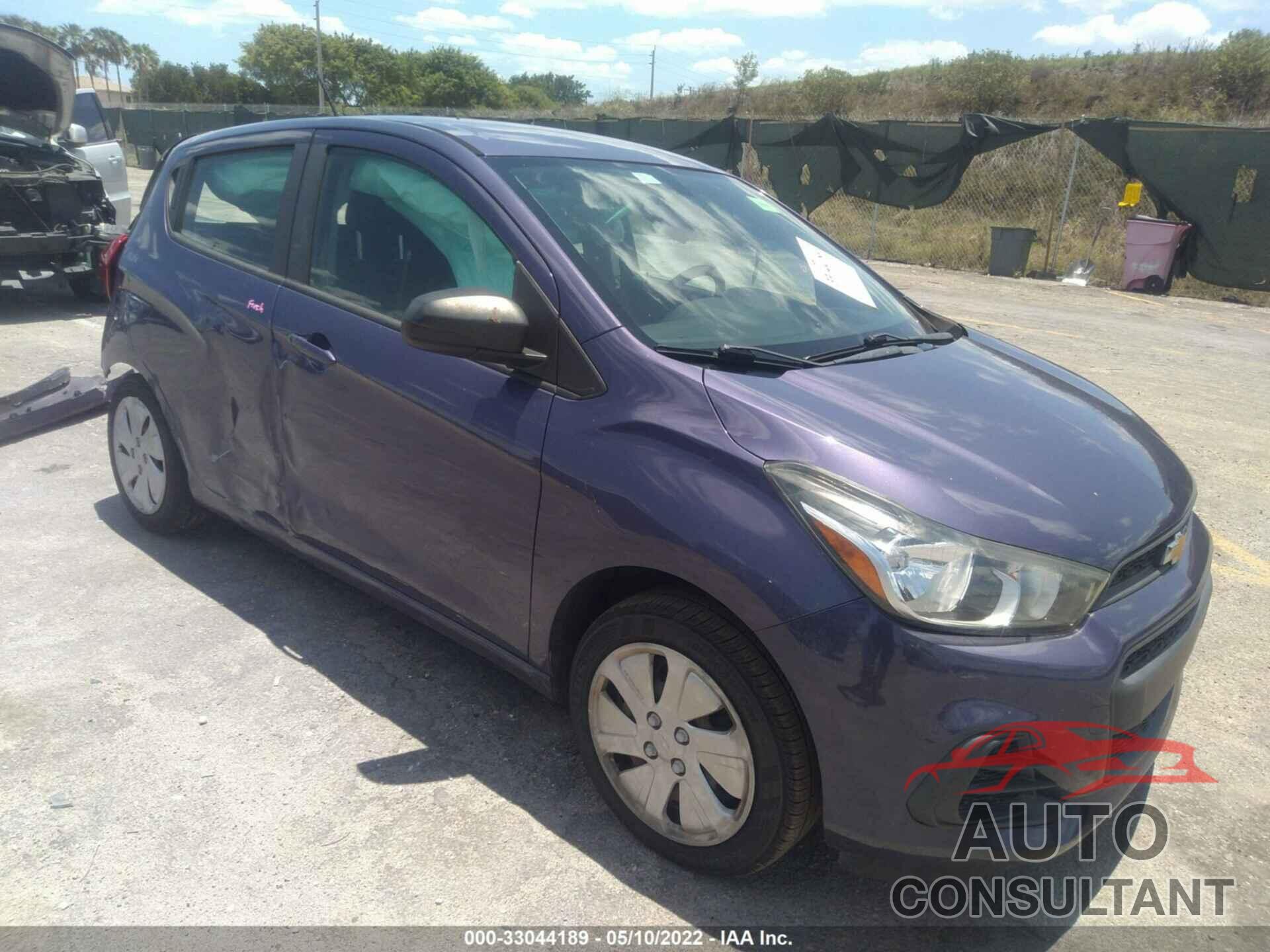 CHEVROLET SPARK 2016 - KL8CB6SA5GC560498