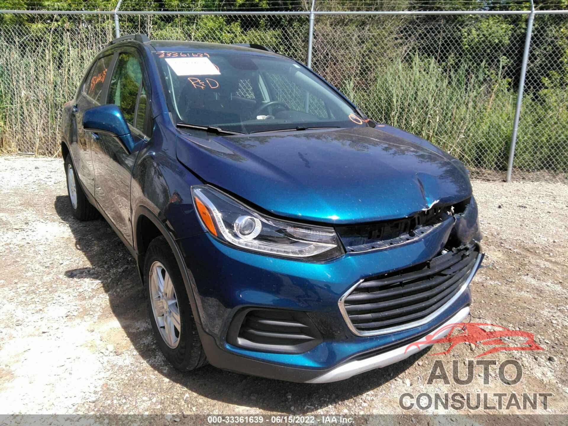 CHEVROLET TRAX 2020 - 3GNCJPSBXLL157597