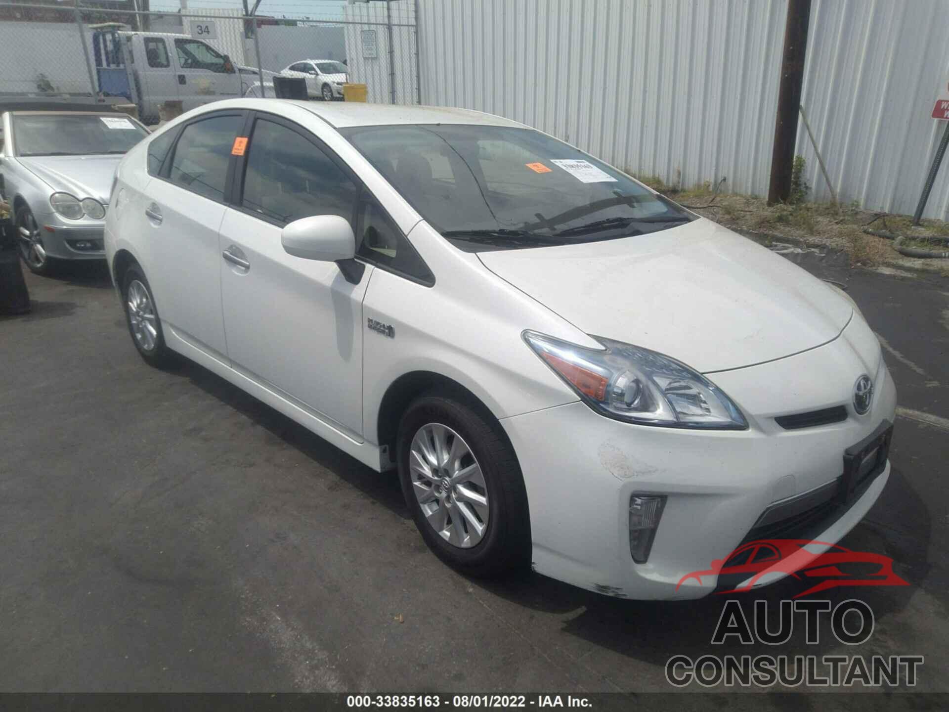 TOYOTA PRIUS PLUG-IN 2015 - JTDKN3DP5F3071673