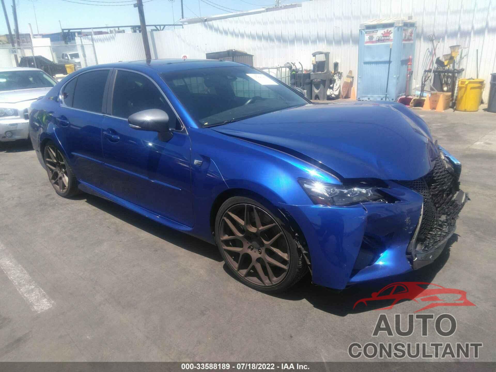 LEXUS GS F 2016 - JTHBP1BL5GA001620