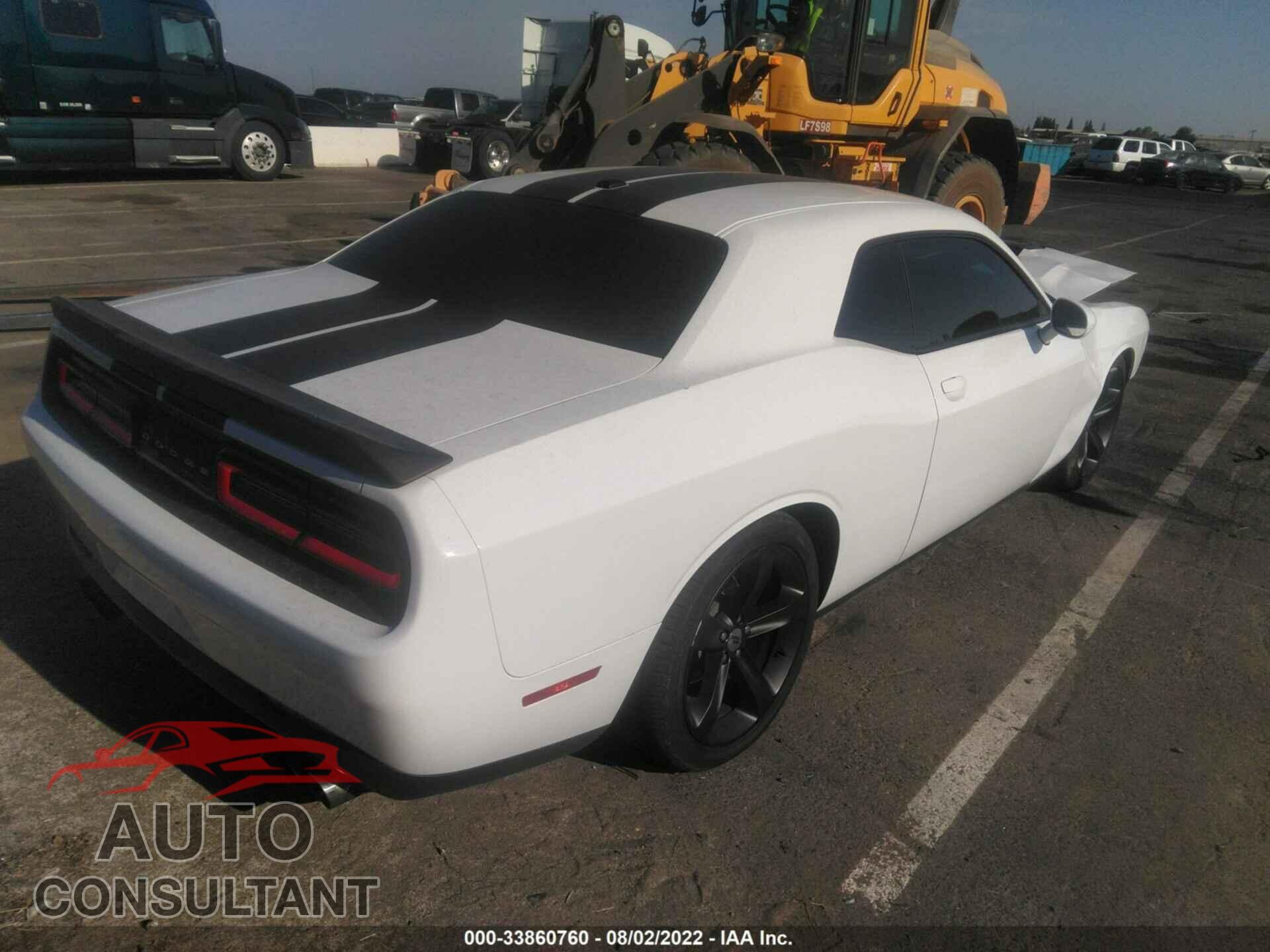 DODGE CHALLENGER 2018 - 2C3CDZAG4JH132620
