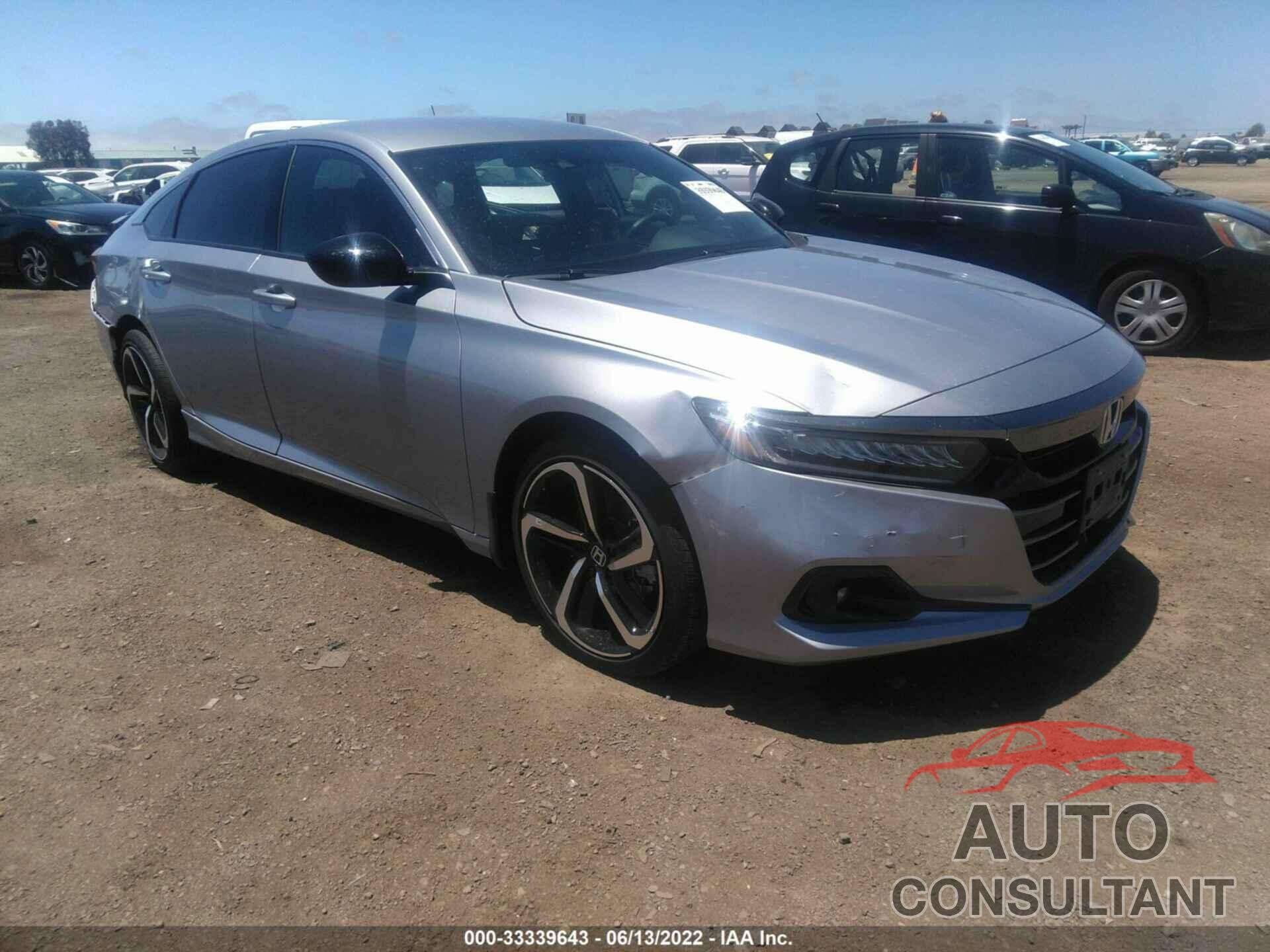 HONDA ACCORD SEDAN 2022 - 1HGCV1F37NA010470