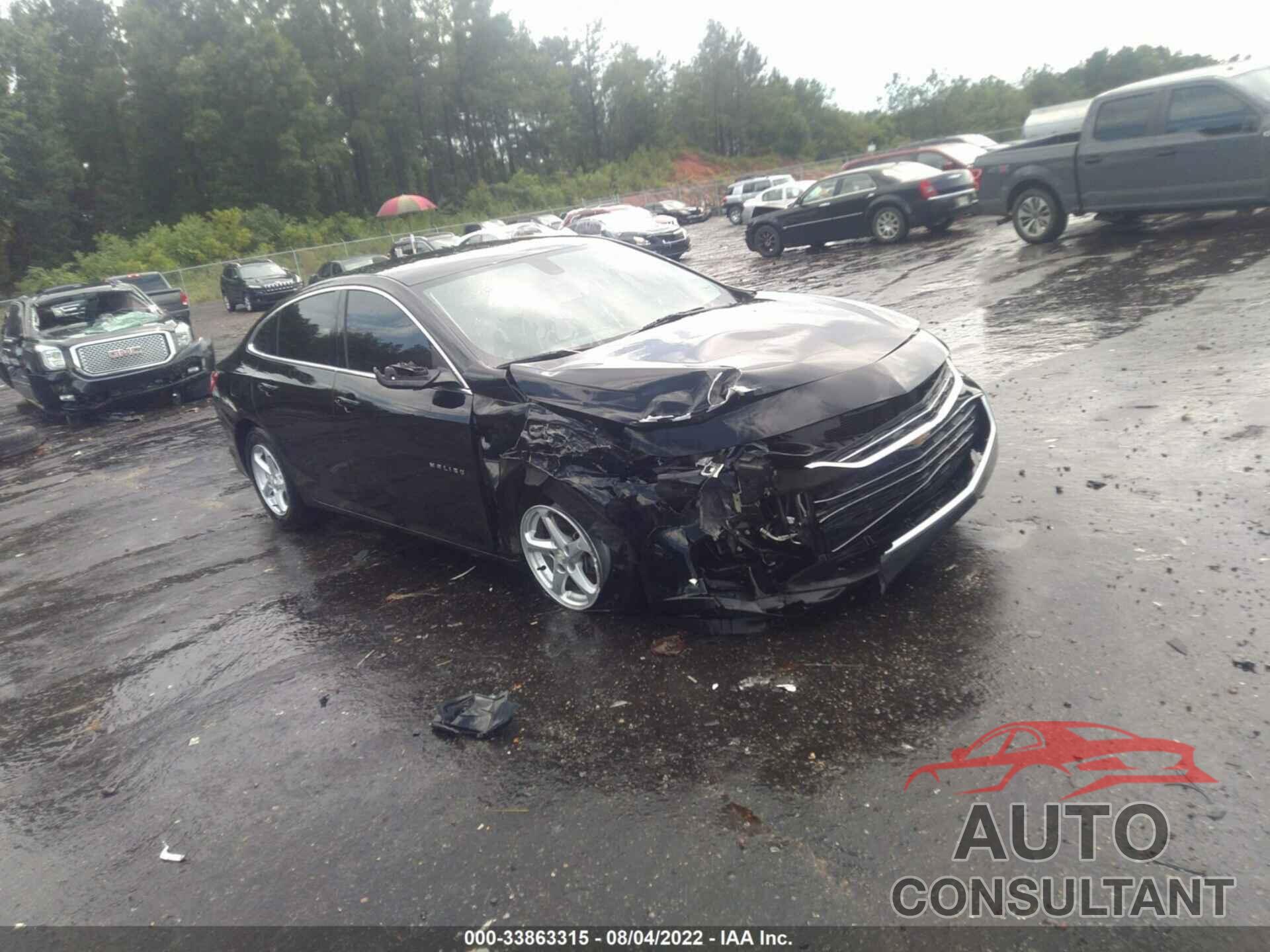 CHEVROLET MALIBU 2018 - 1G1ZC5ST9JF287316