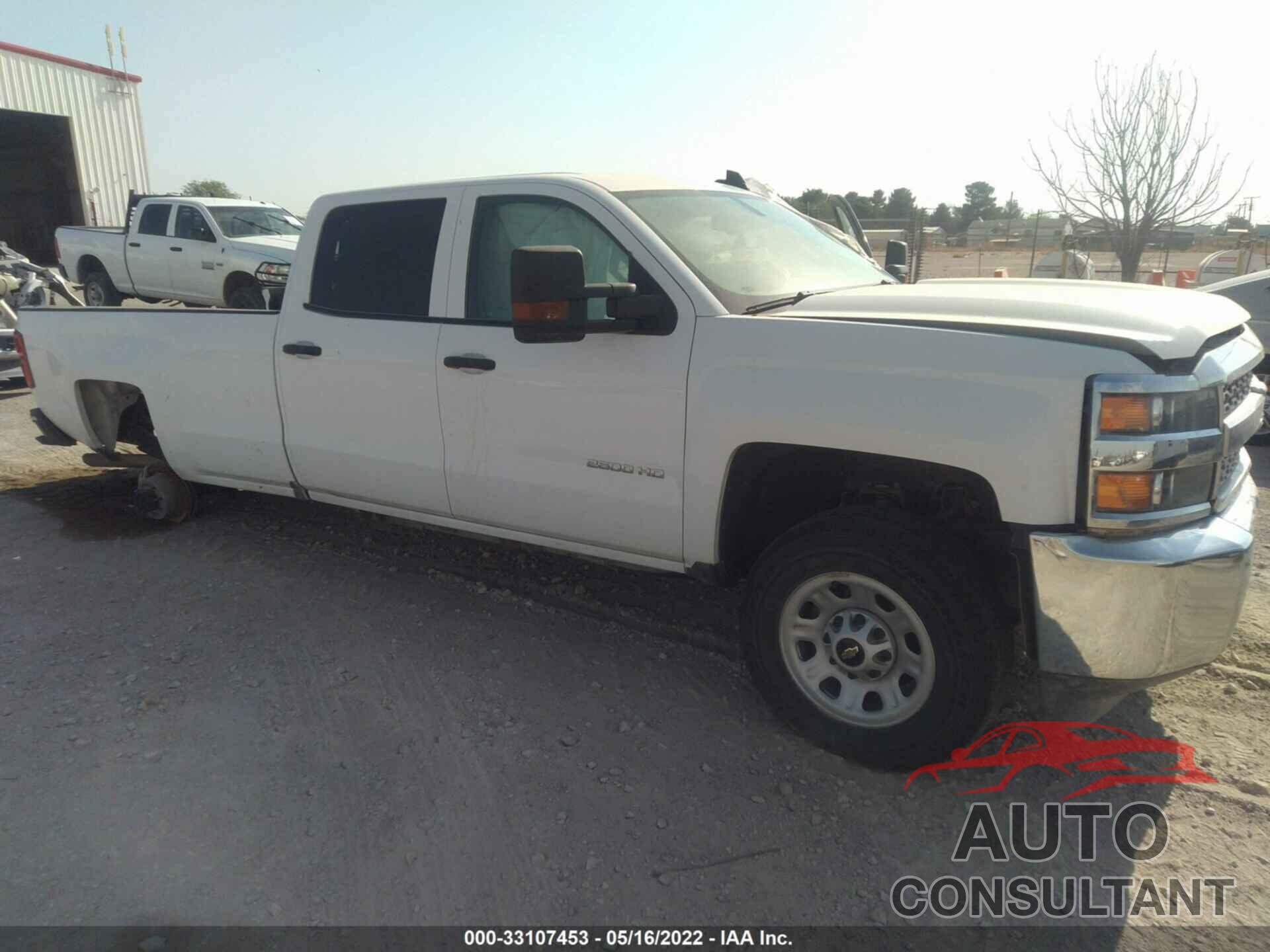 CHEVROLET SILVERADO 2500HD 2019 - 1GC1CREG0KF133508